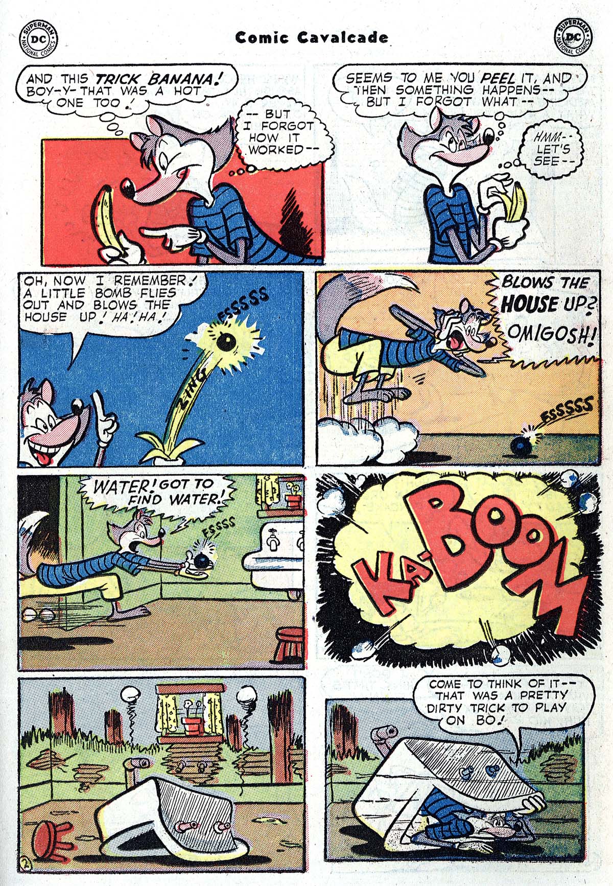 Read online Comic Cavalcade comic -  Issue #58 - 43