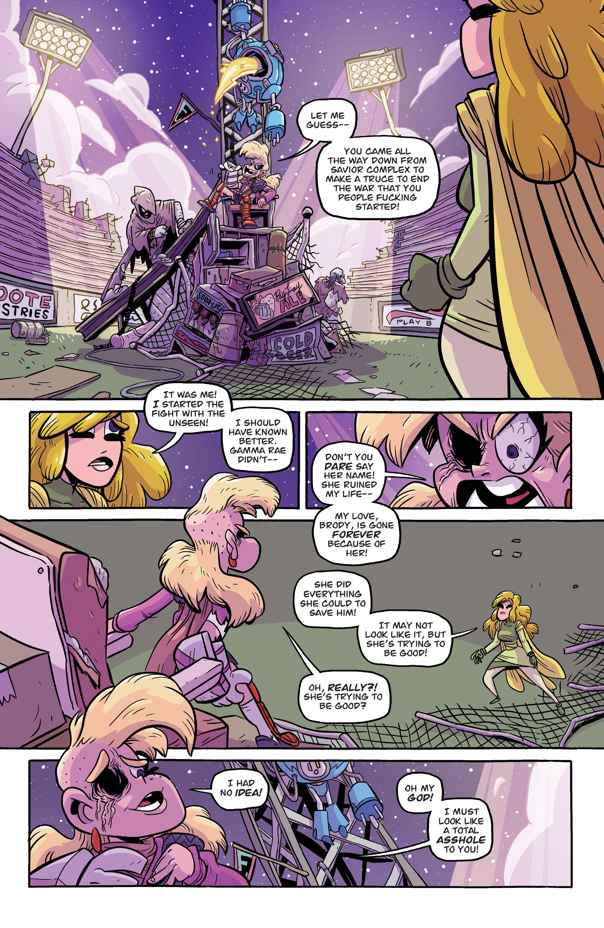 Read online Pretty Violent comic -  Issue #8 - 10