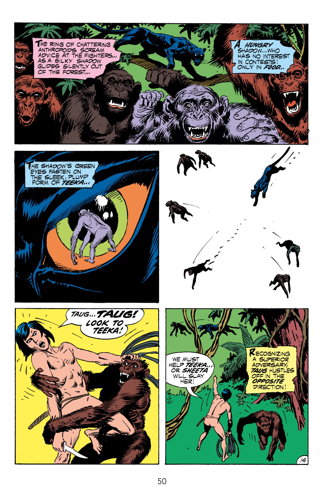 Read online Edgar Rice Burroughs' Tarzan The Joe Kubert Years comic -  Issue # TPB 1 (Part 1) - 51