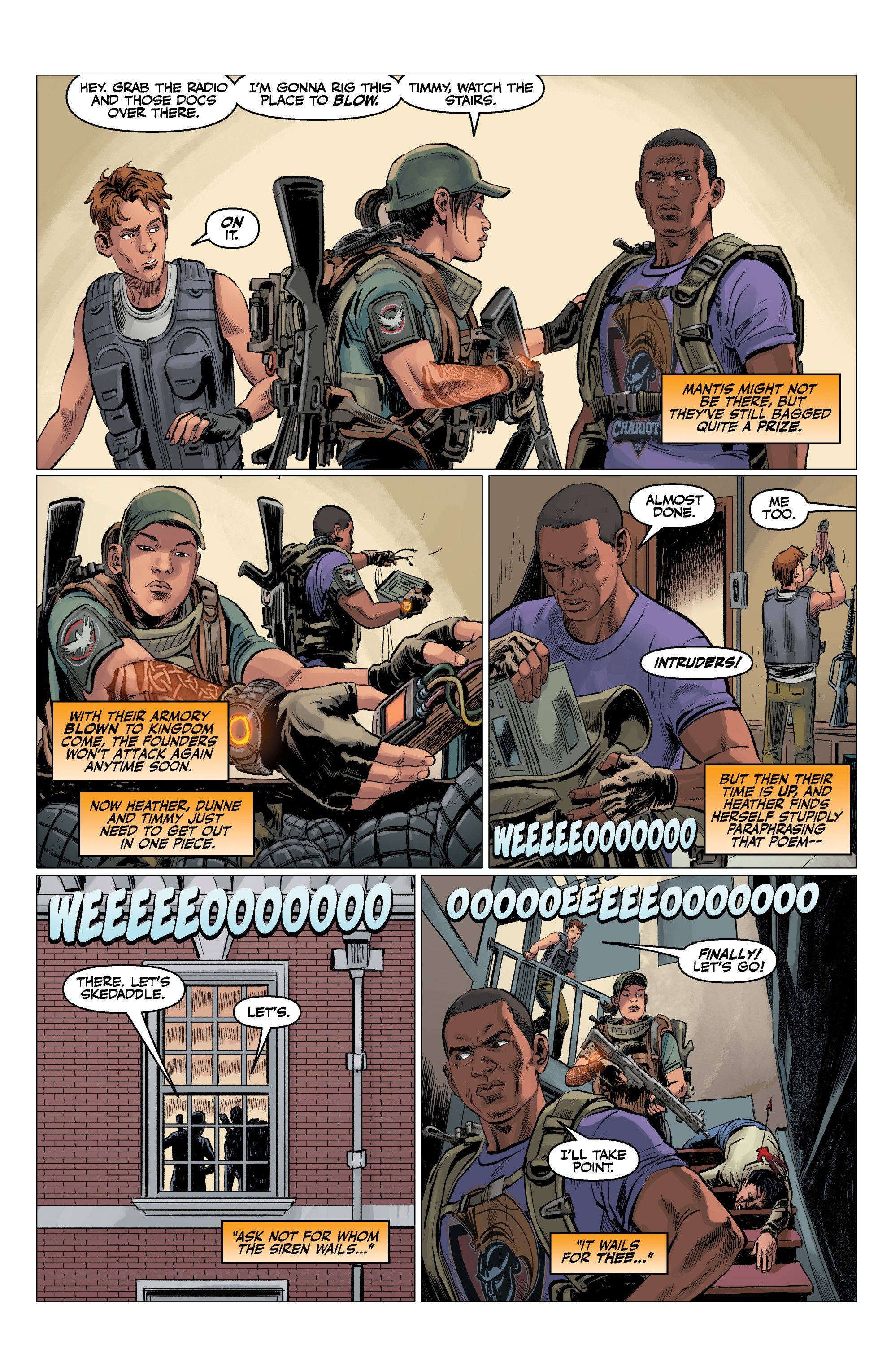 Read online Tom Clancy's The Division: Extremis Malis comic -  Issue #2 - 17