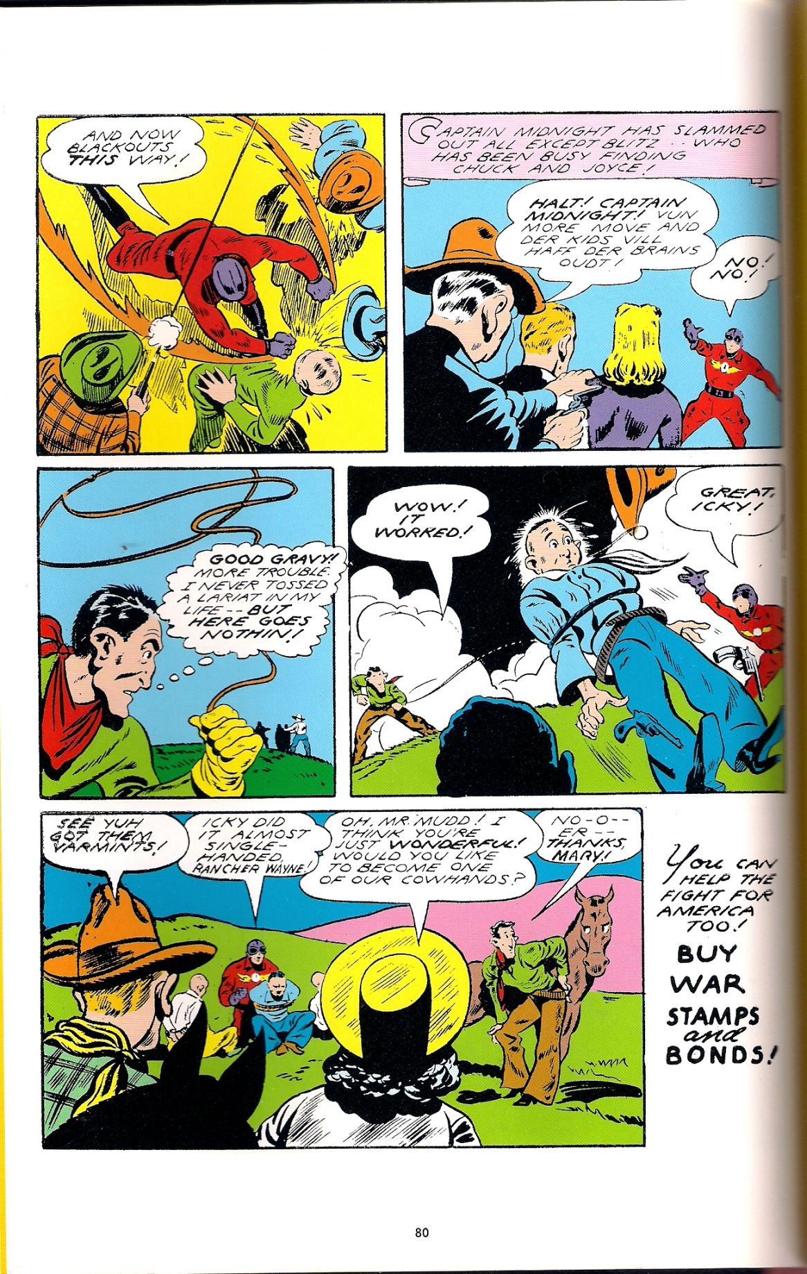 Read online Captain Midnight (1942) comic -  Issue #6 - 13