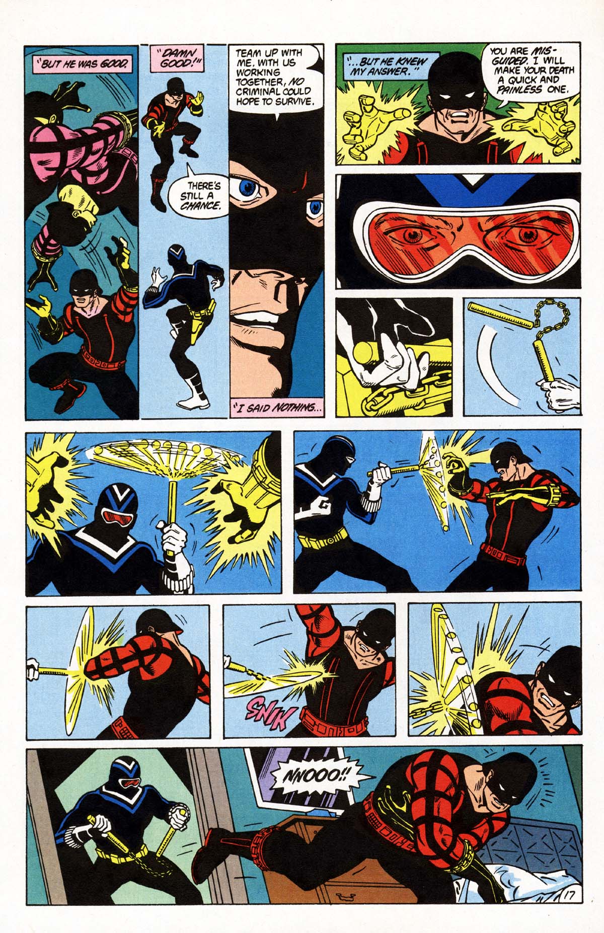 Read online Vigilante (1983) comic -  Issue #9 - 18