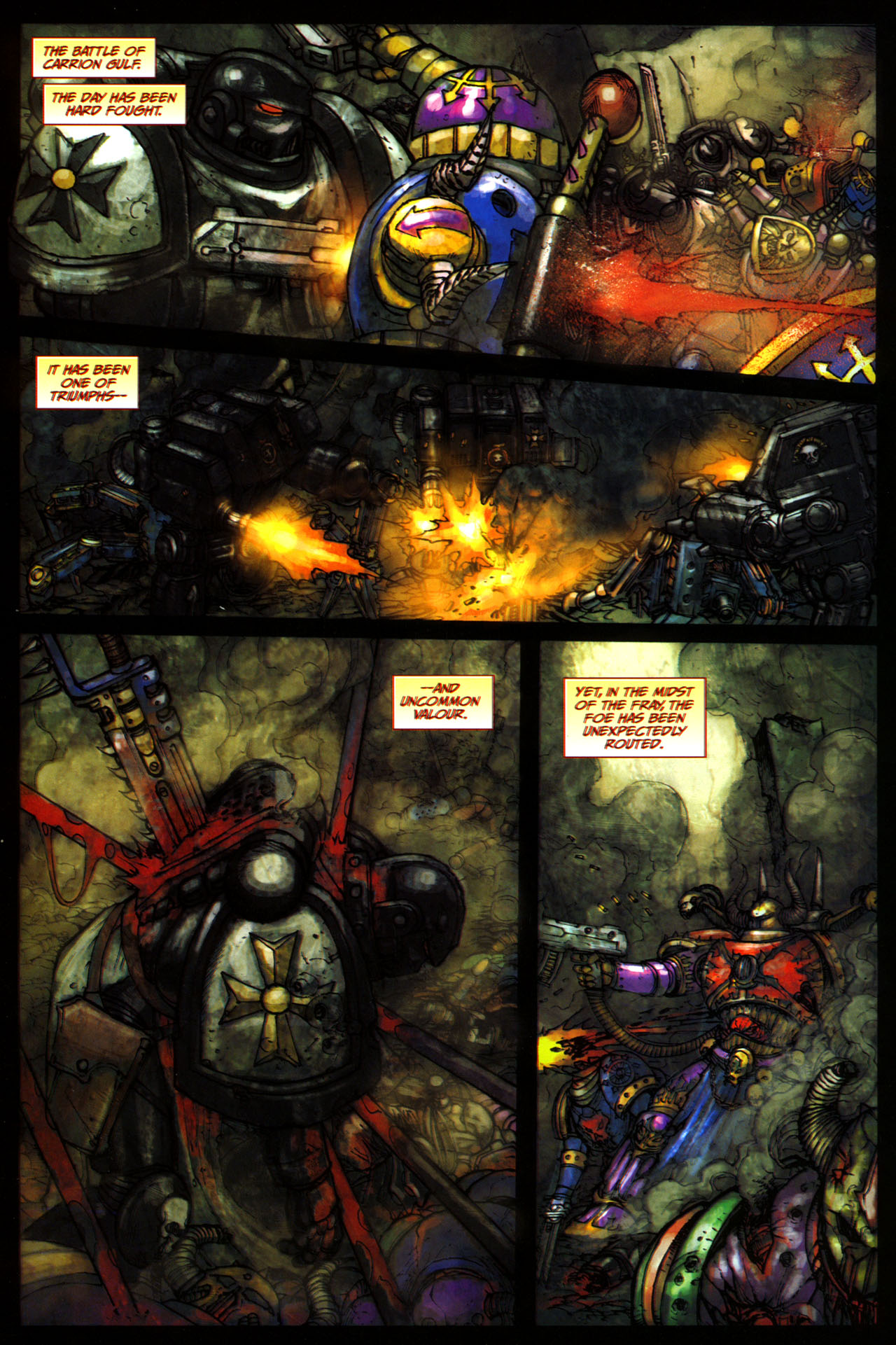 Read online Warhammer 40,000: Damnation Crusade comic -  Issue #4 - 16
