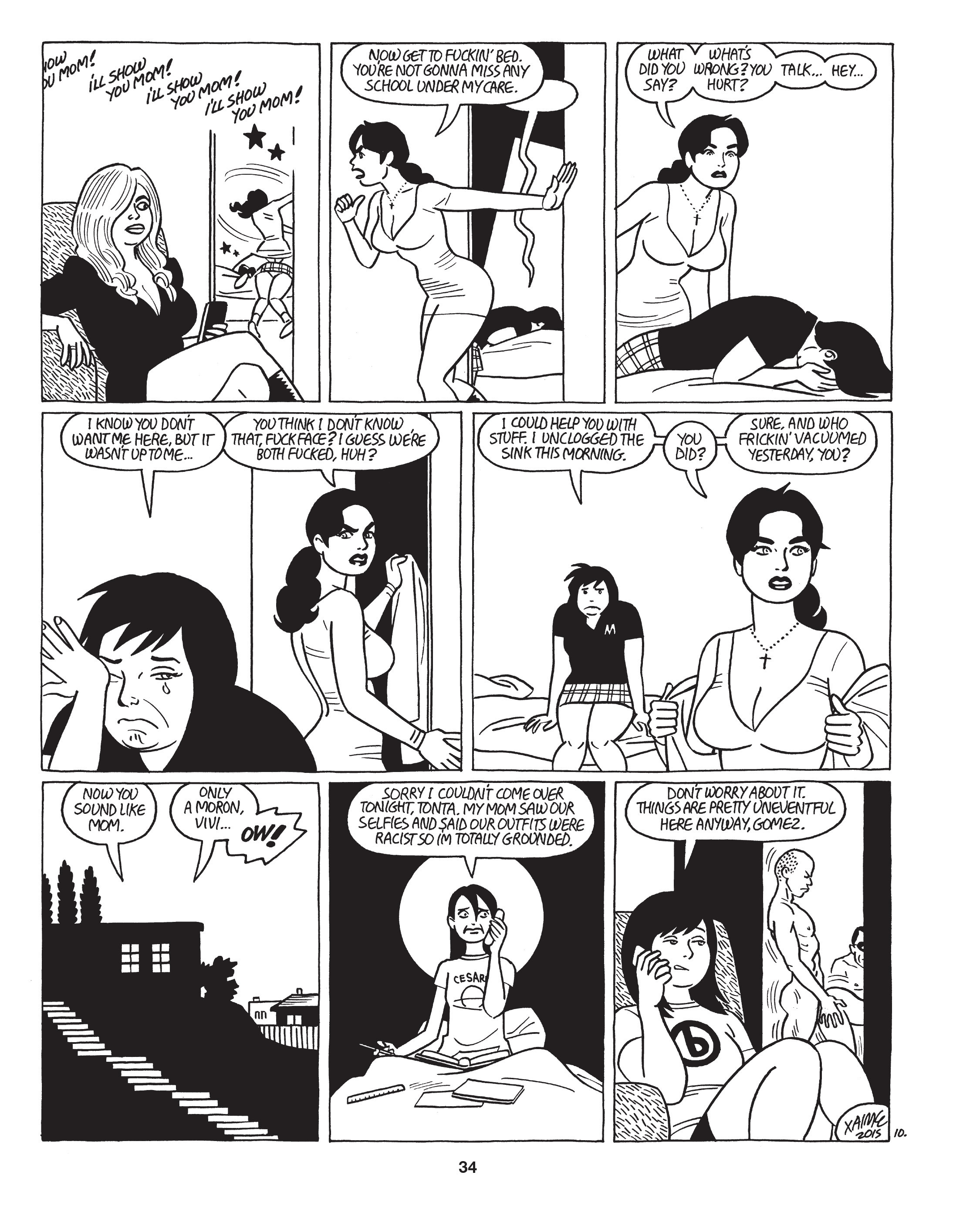 Read online Love and Rockets: New Stories comic -  Issue #8 - 37