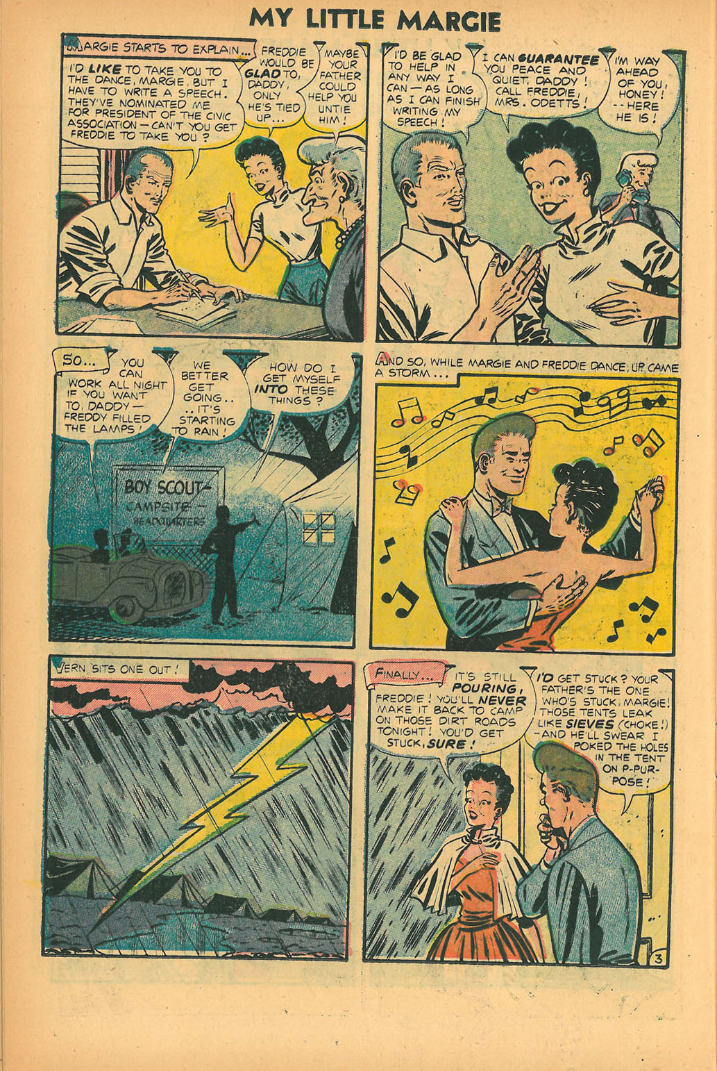 Read online My Little Margie (1954) comic -  Issue #6 - 26