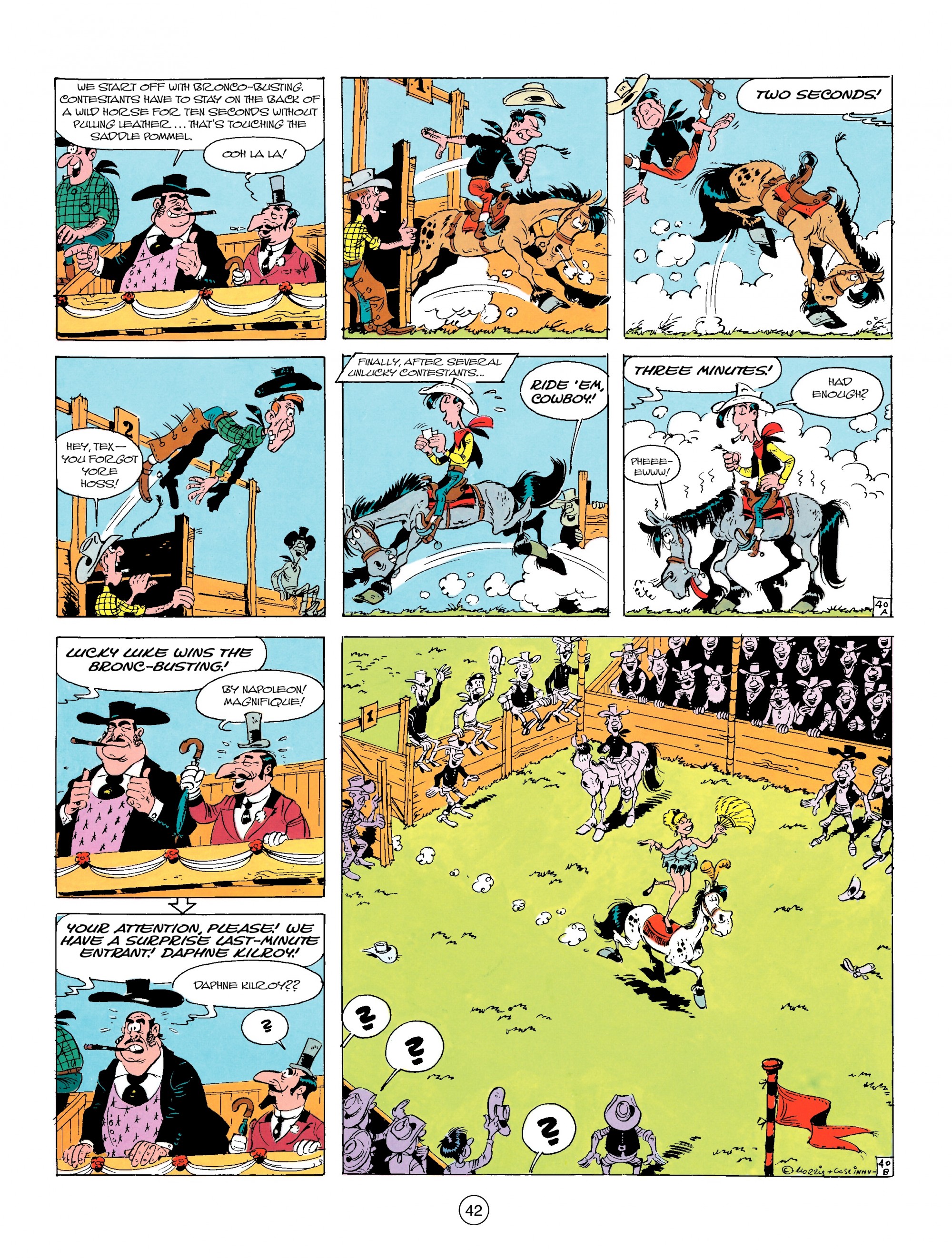 Read online A Lucky Luke Adventure comic -  Issue #11 - 42