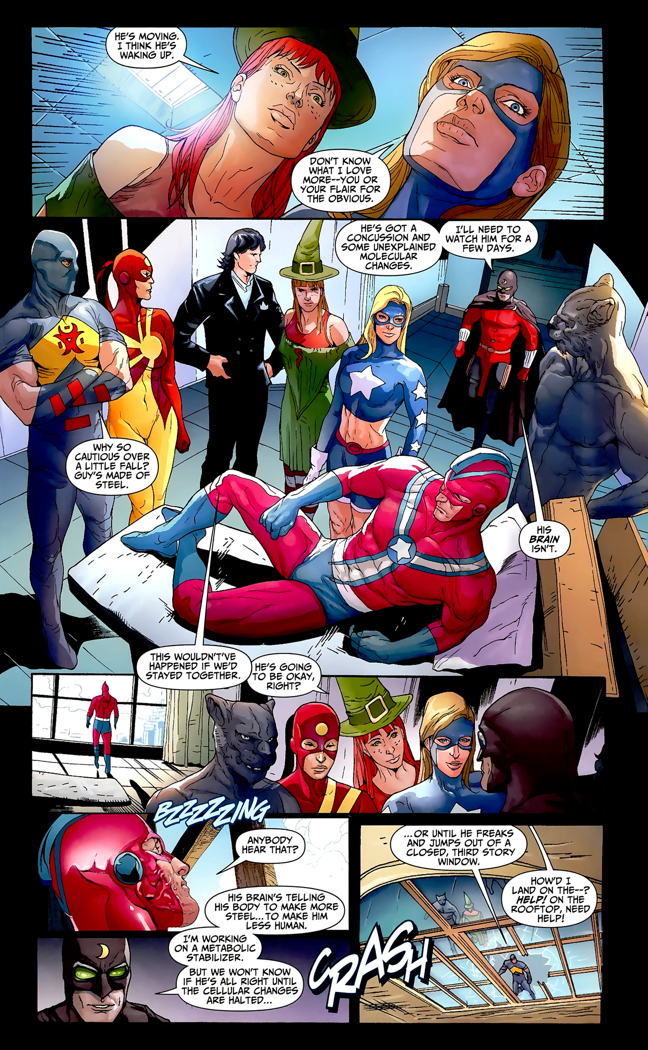 Read online JSA 80-Page Giant comic -  Issue # Full - 16