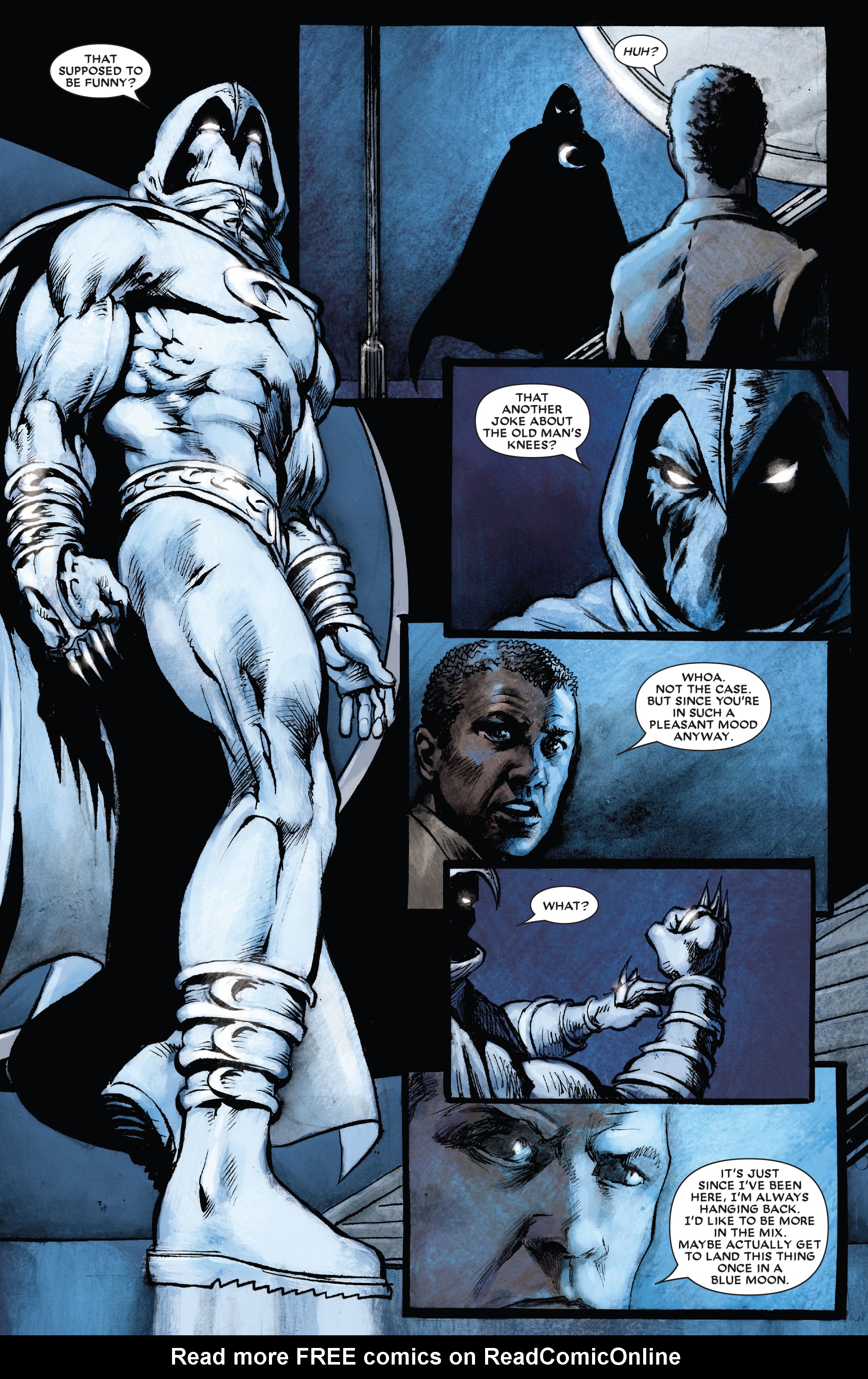 Read online Moon Knight by Huston, Benson & Hurwitz Omnibus comic -  Issue # TPB (Part 5) - 54