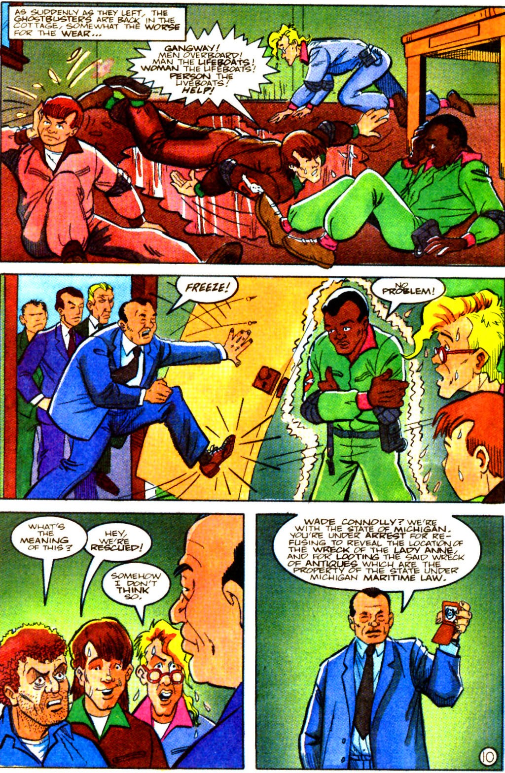 Read online Real Ghostbusters comic -  Issue #27 - 14