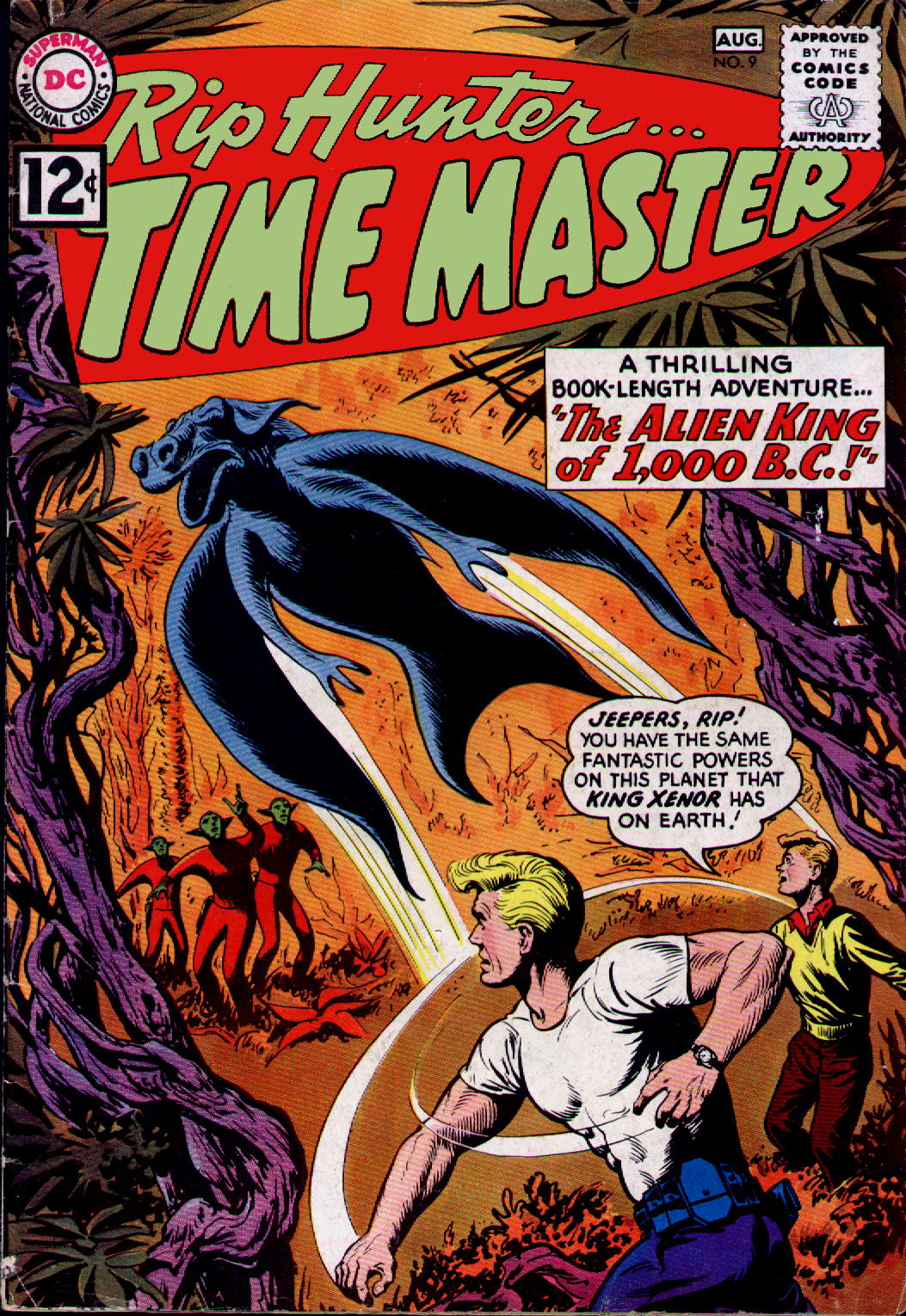 Read online Rip Hunter...Time Master comic -  Issue #9 - 1