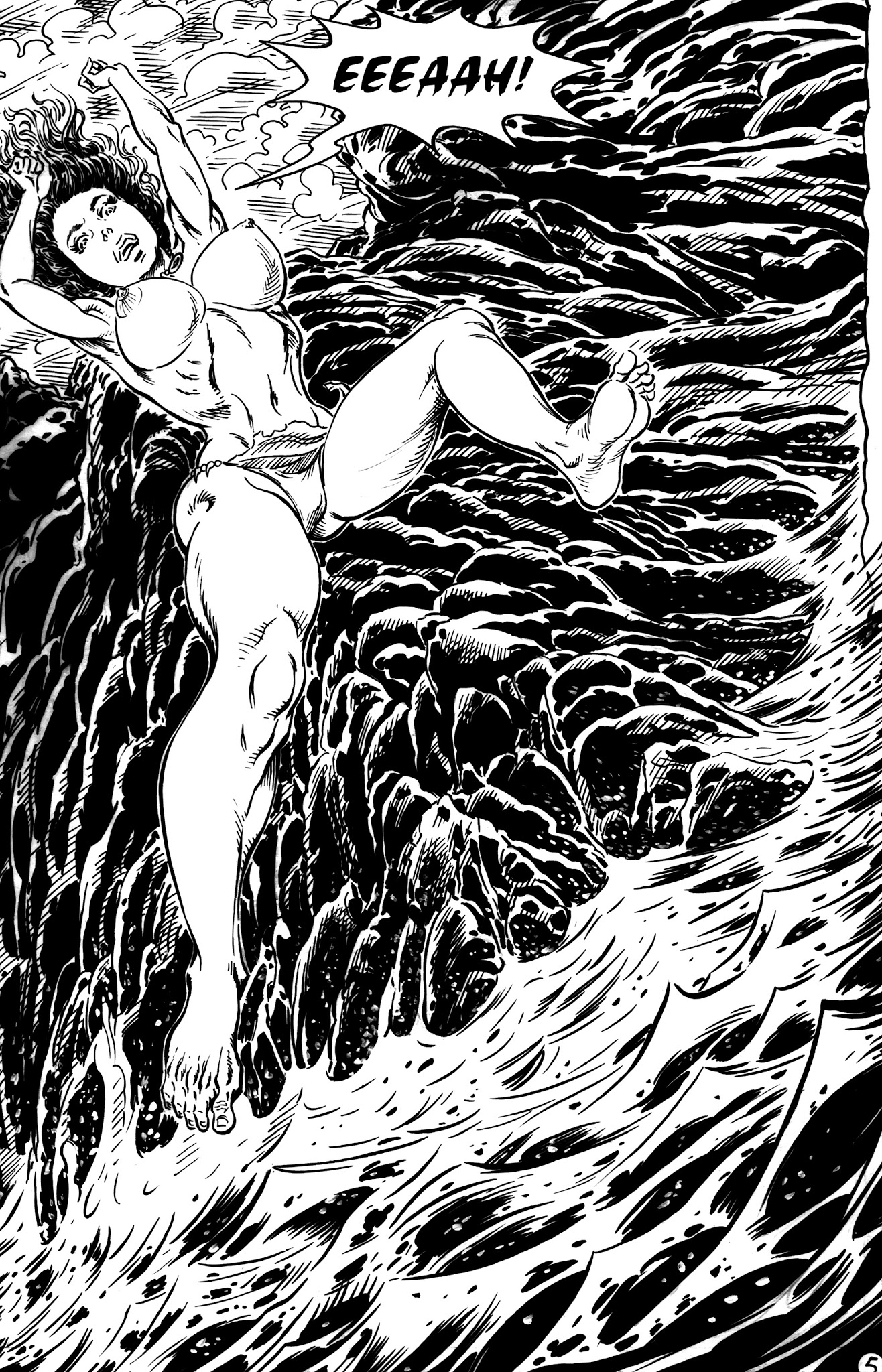 Read online Cavewoman: Sea Monsters comic -  Issue # Full - 7