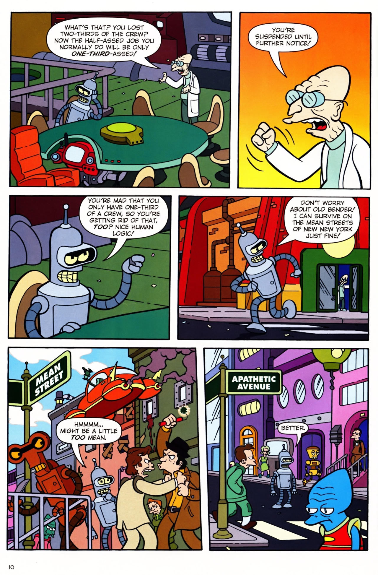 Read online Futurama Comics comic -  Issue #37 - 9