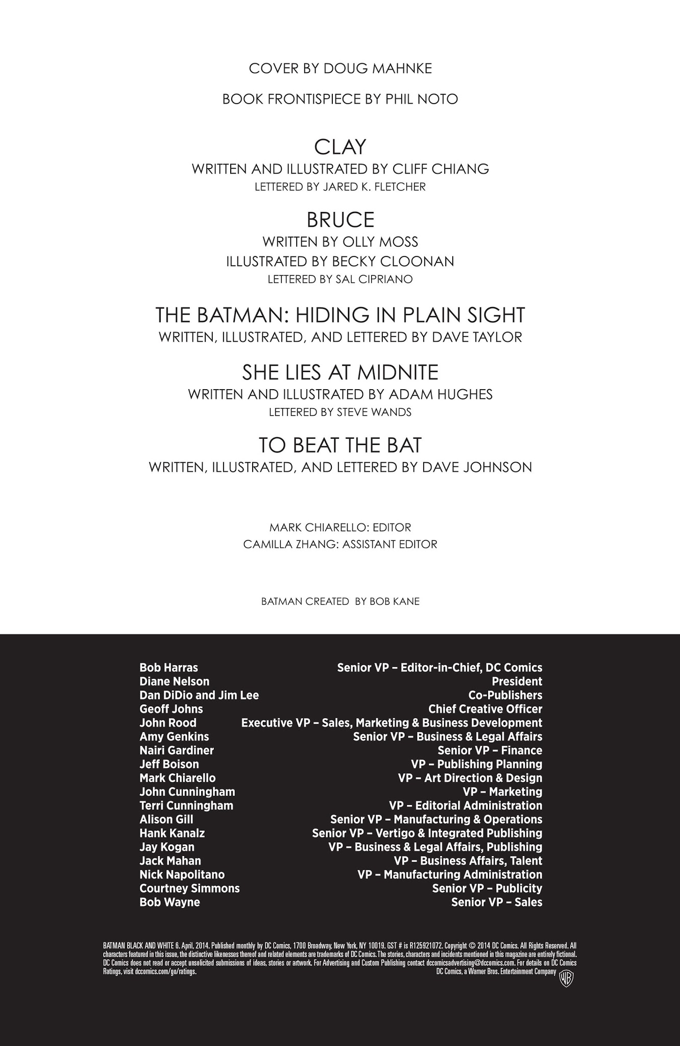Read online Batman Black and White (2013) comic -  Issue #6 - 3