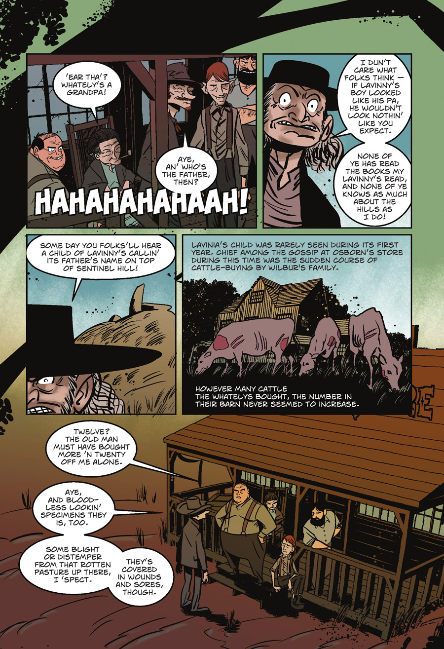 Read online The Lovecraft Anthology comic -  Issue # TPB 1 - 41