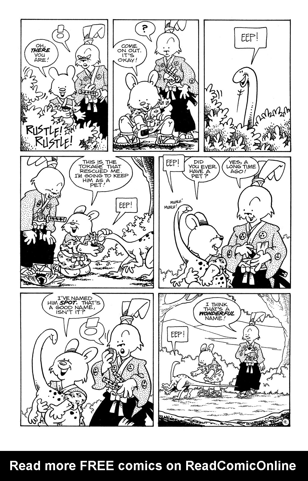 Read online Usagi Yojimbo (1987) comic -  Issue #31 - 21