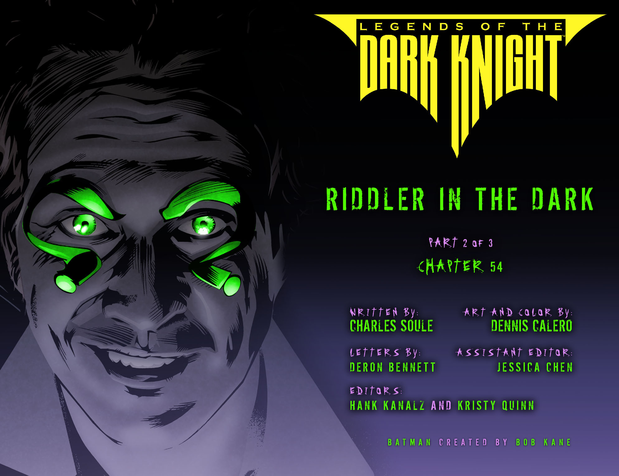 Read online Legends of the Dark Knight [I] comic -  Issue #54 - 2