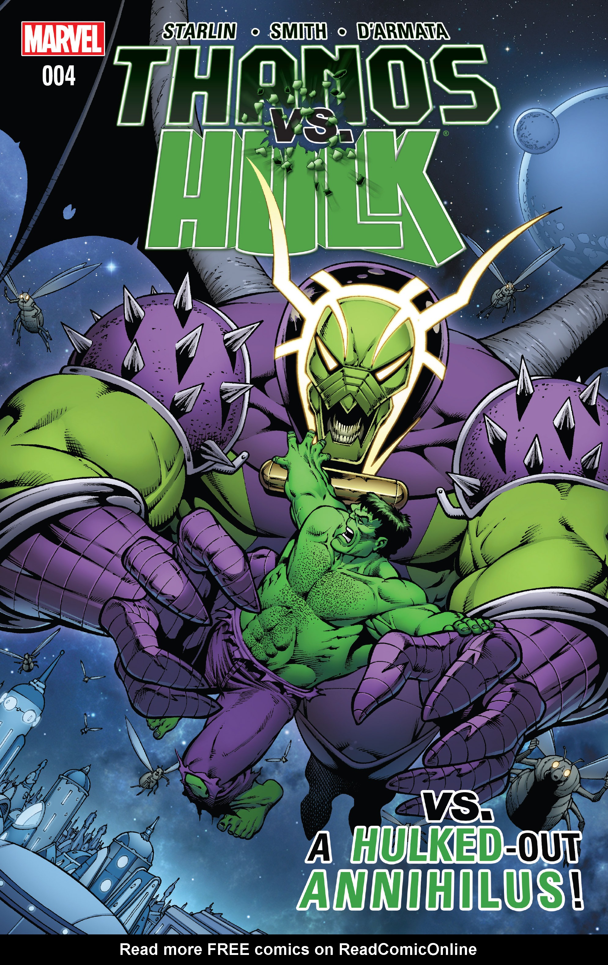 Read online Thanos Vs. Hulk comic -  Issue #4 - 1