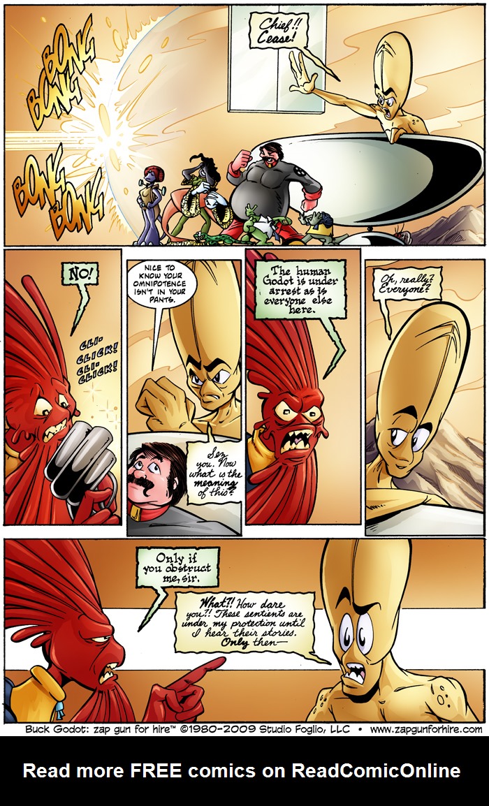 Read online Buck Godot - Zap Gun For Hire comic -  Issue #8 - 18