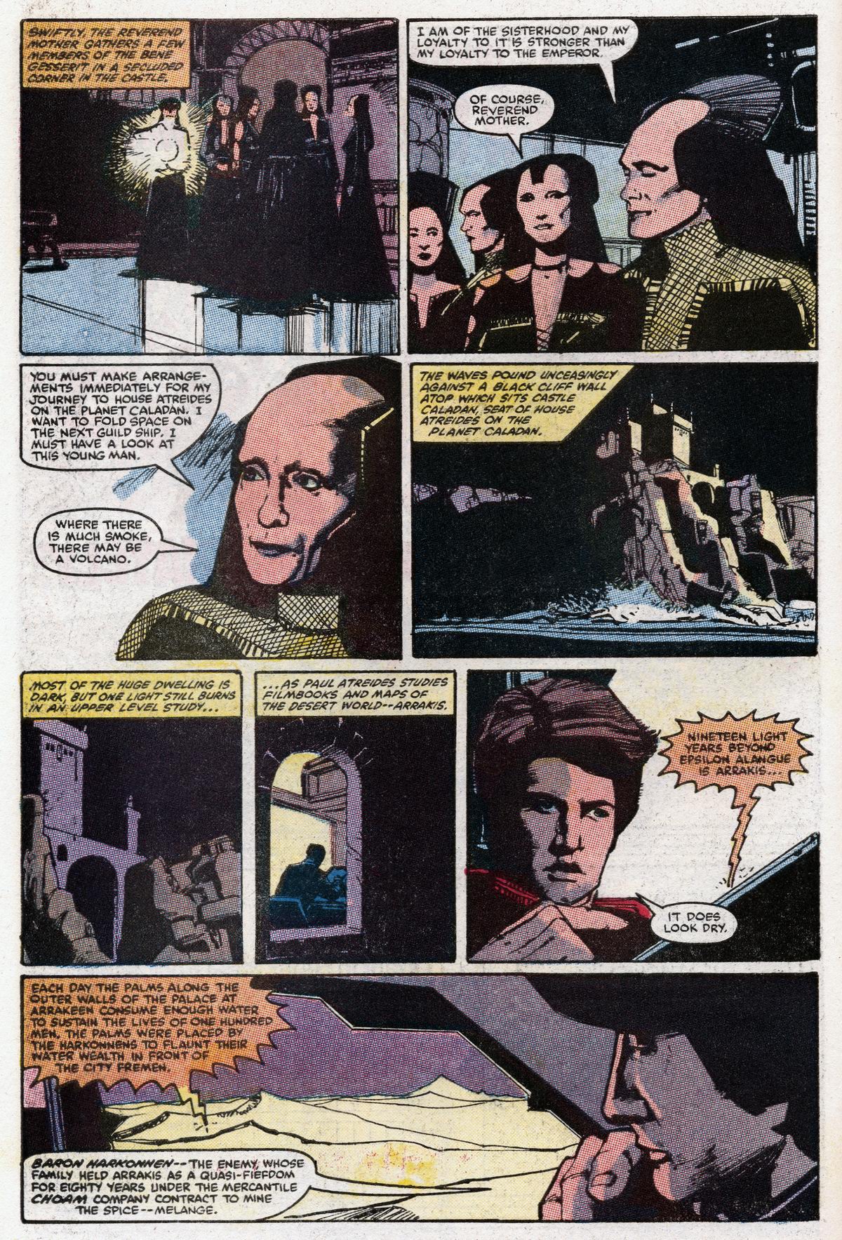 Read online Dune comic -  Issue #1 - 10