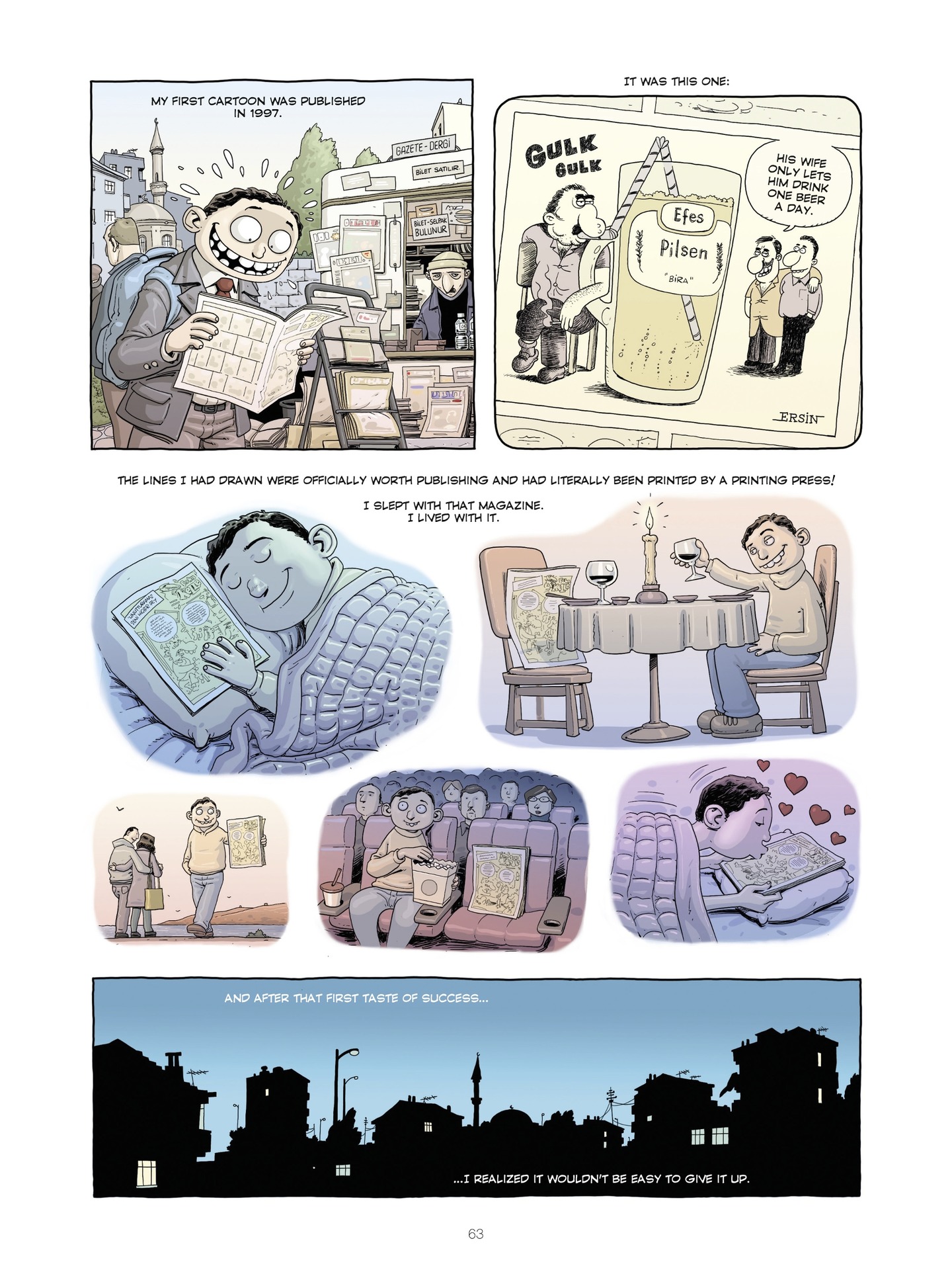 Read online Drawing On The Edge: Chronicles From Istanbul comic -  Issue # TPB (Part 1) - 61