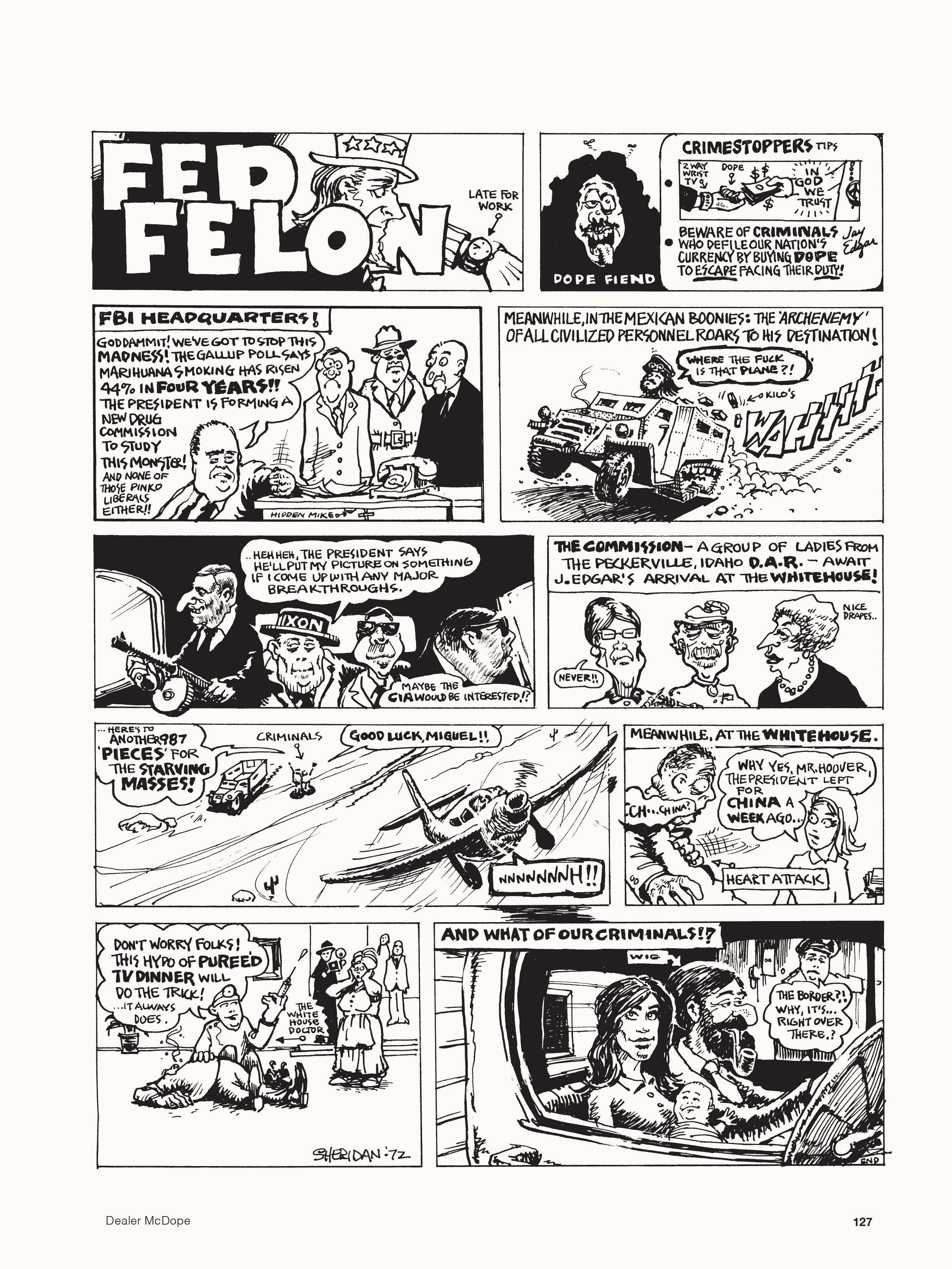 Read online Dave Sheridan: Life with Dealer McDope, the Leather Nun, and the Fabulous Furry Freak Brothers comic -  Issue # TPB (Part 2) - 39