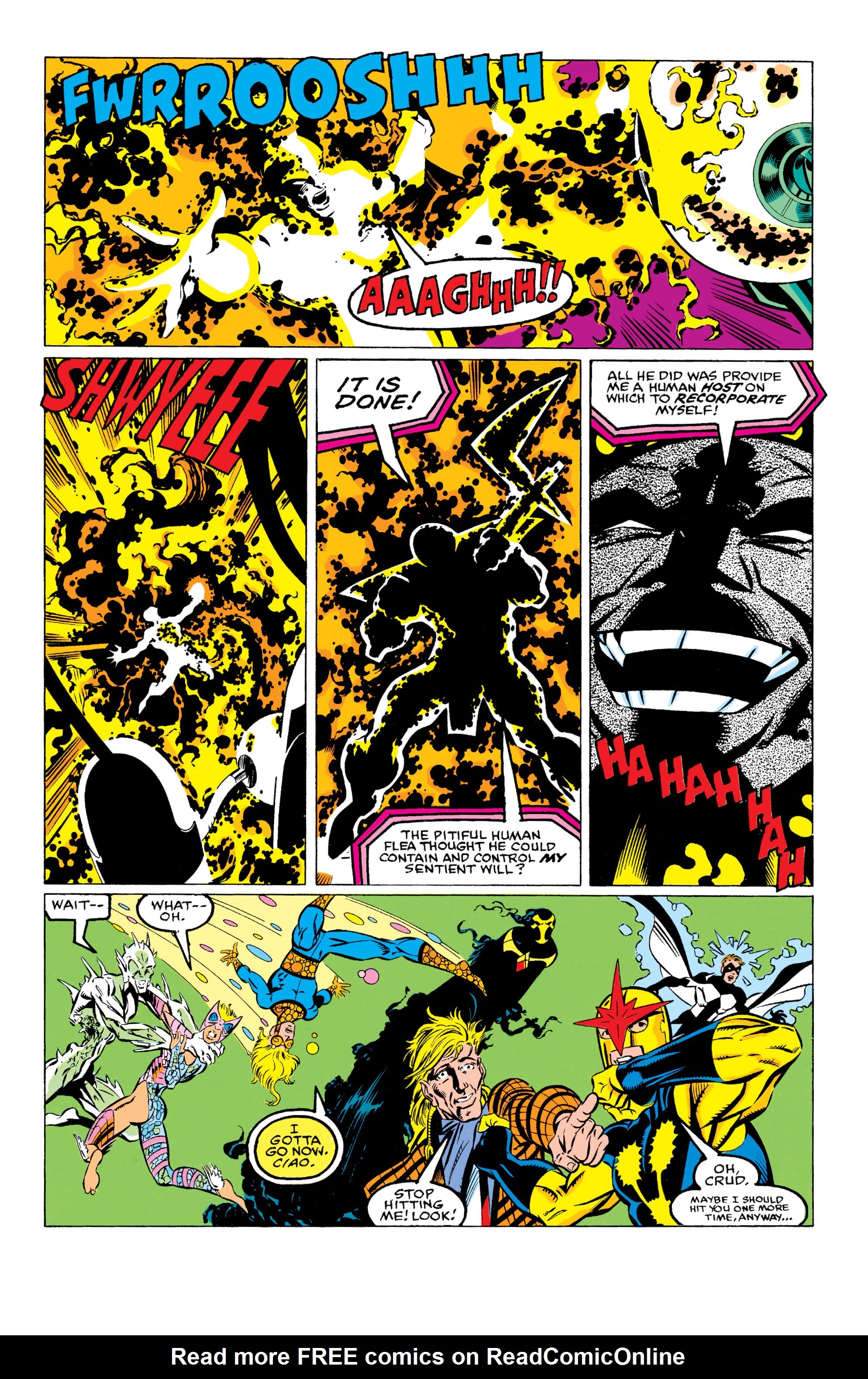 Read online The New Warriors comic -  Issue #15 - 22