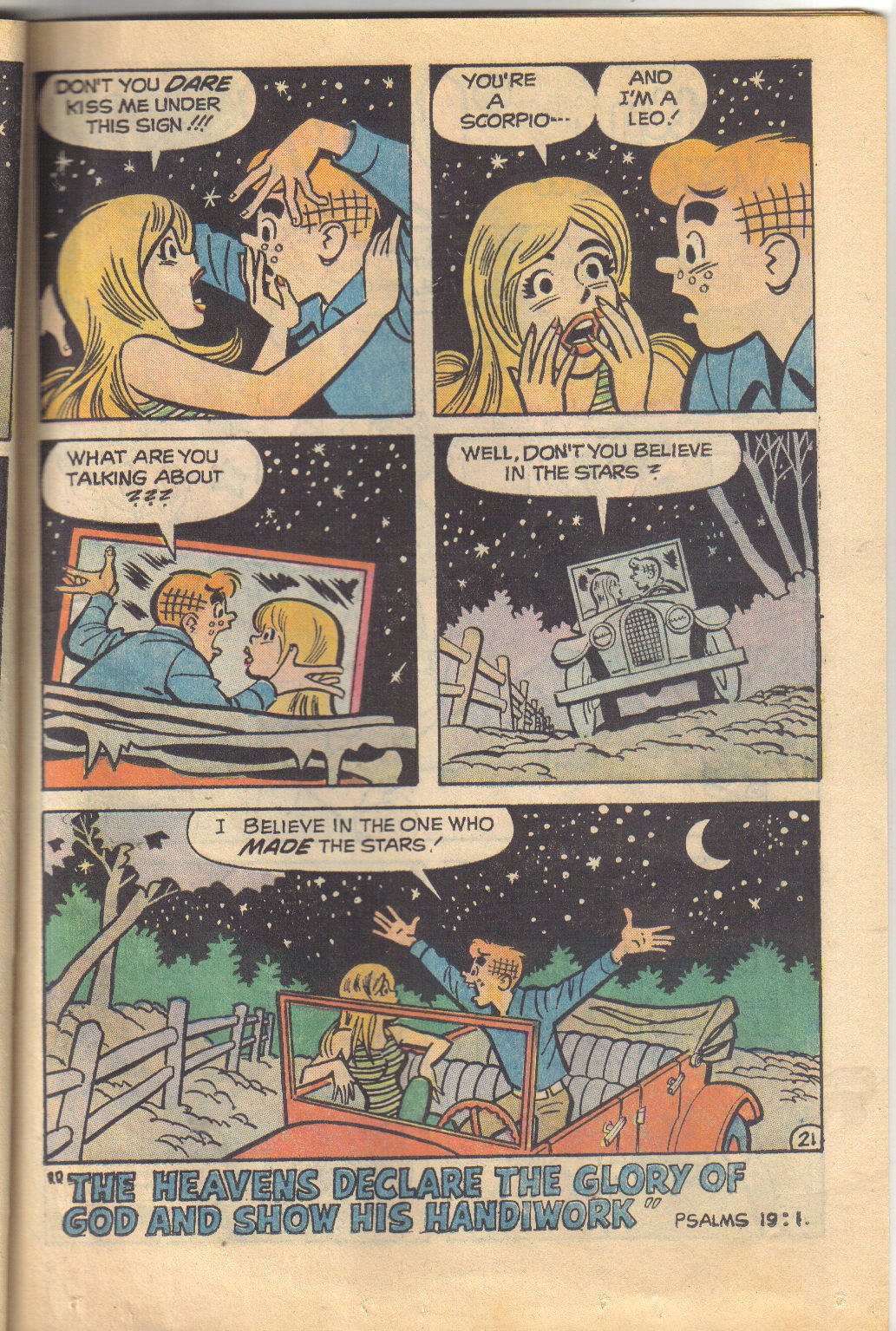 Read online Archie's Love Scene comic -  Issue # Full - 23