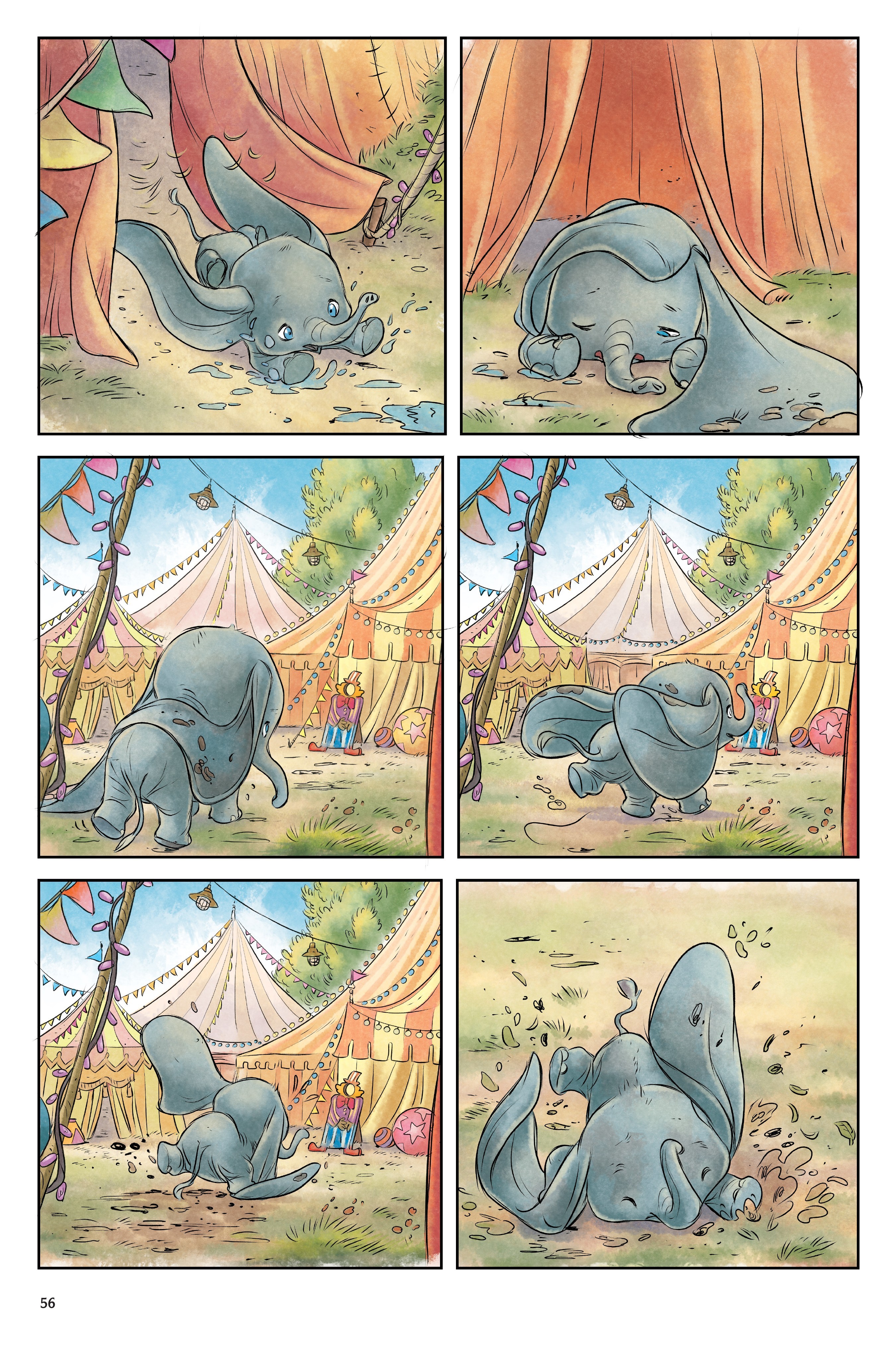 Read online Disney Dumbo: Friends in High Places comic -  Issue # Full - 57
