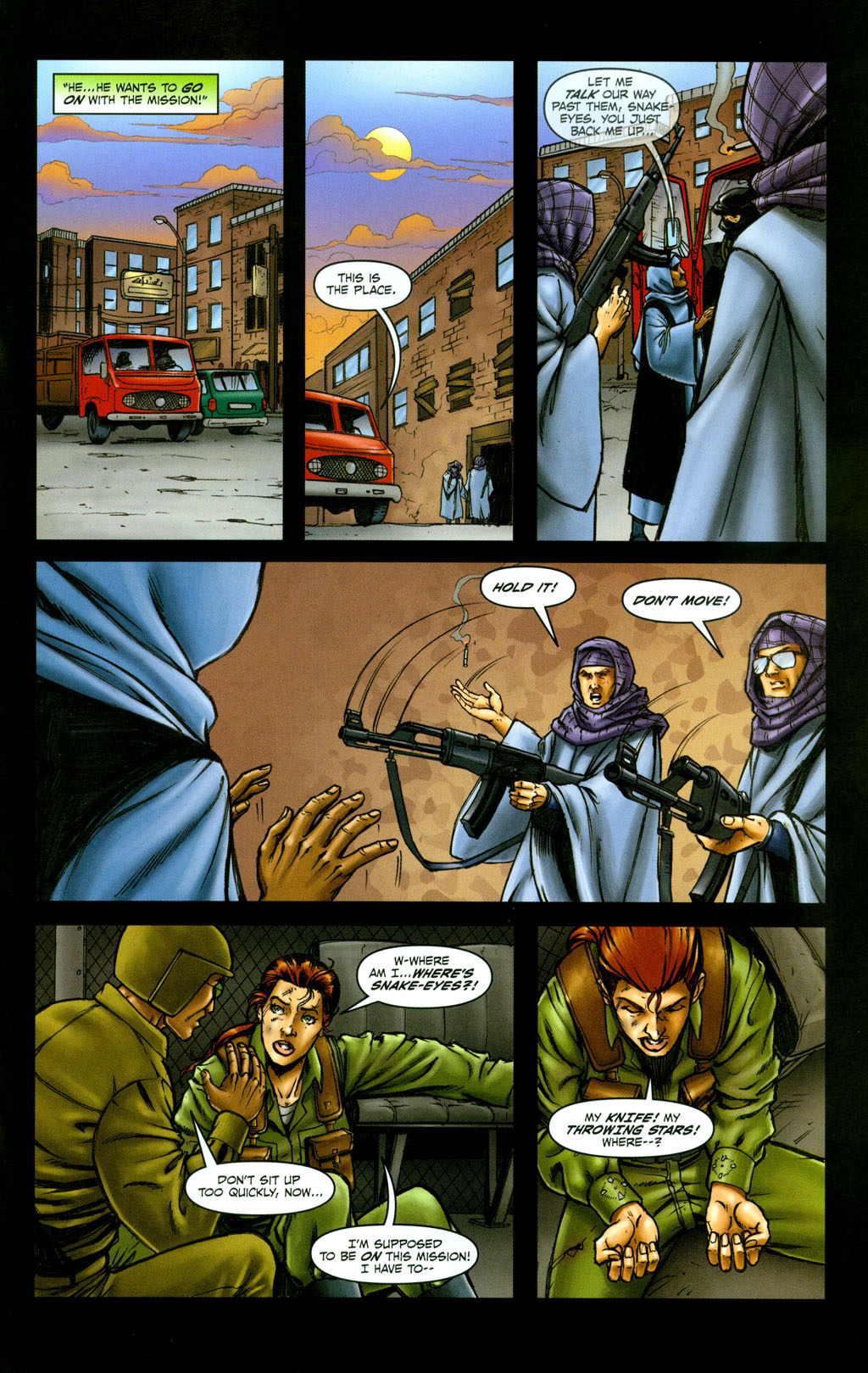 Read online Snake Eyes: Declassified comic -  Issue #6 - 16