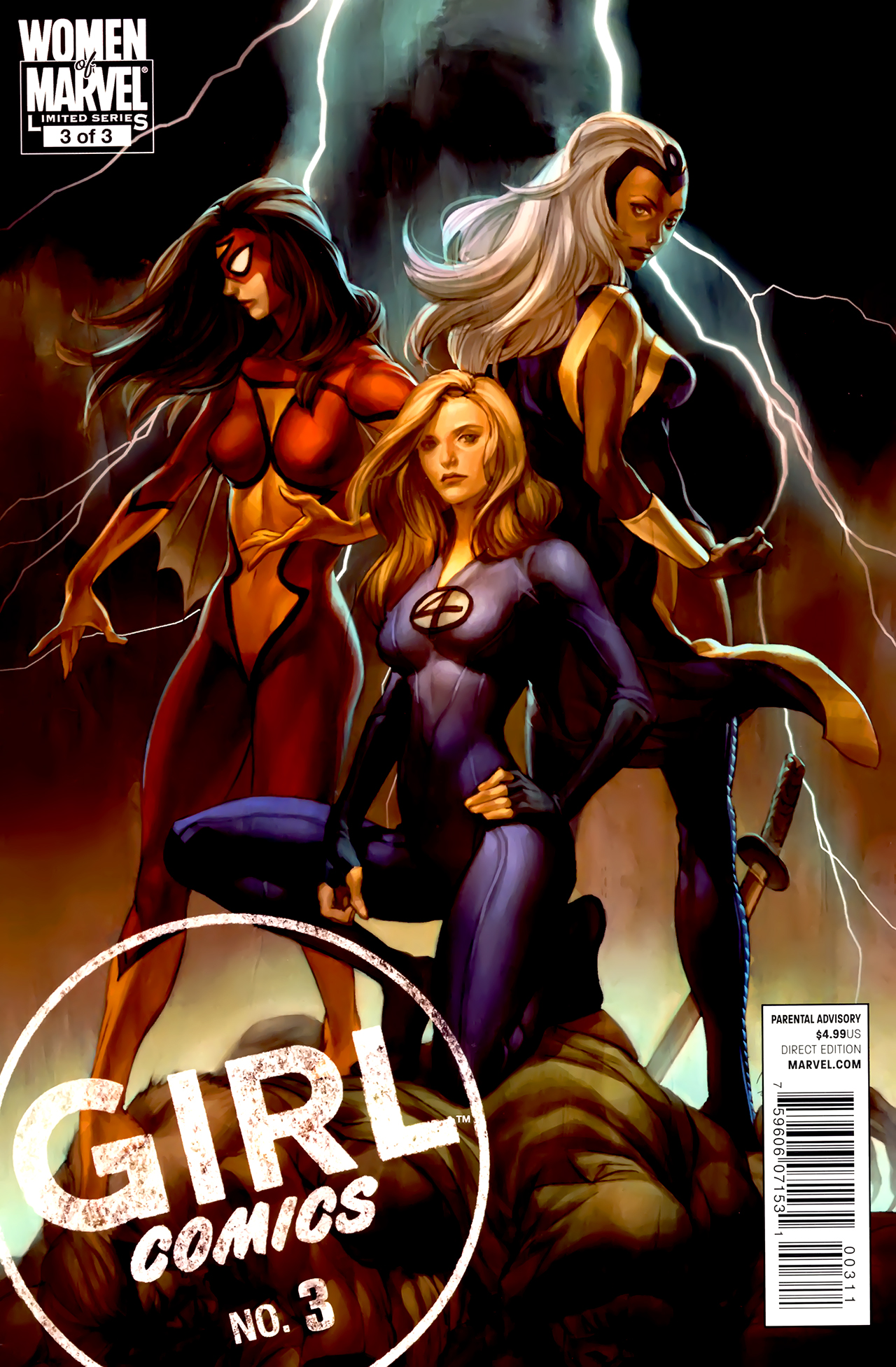 Read online Girl Comics comic -  Issue #3 - 1