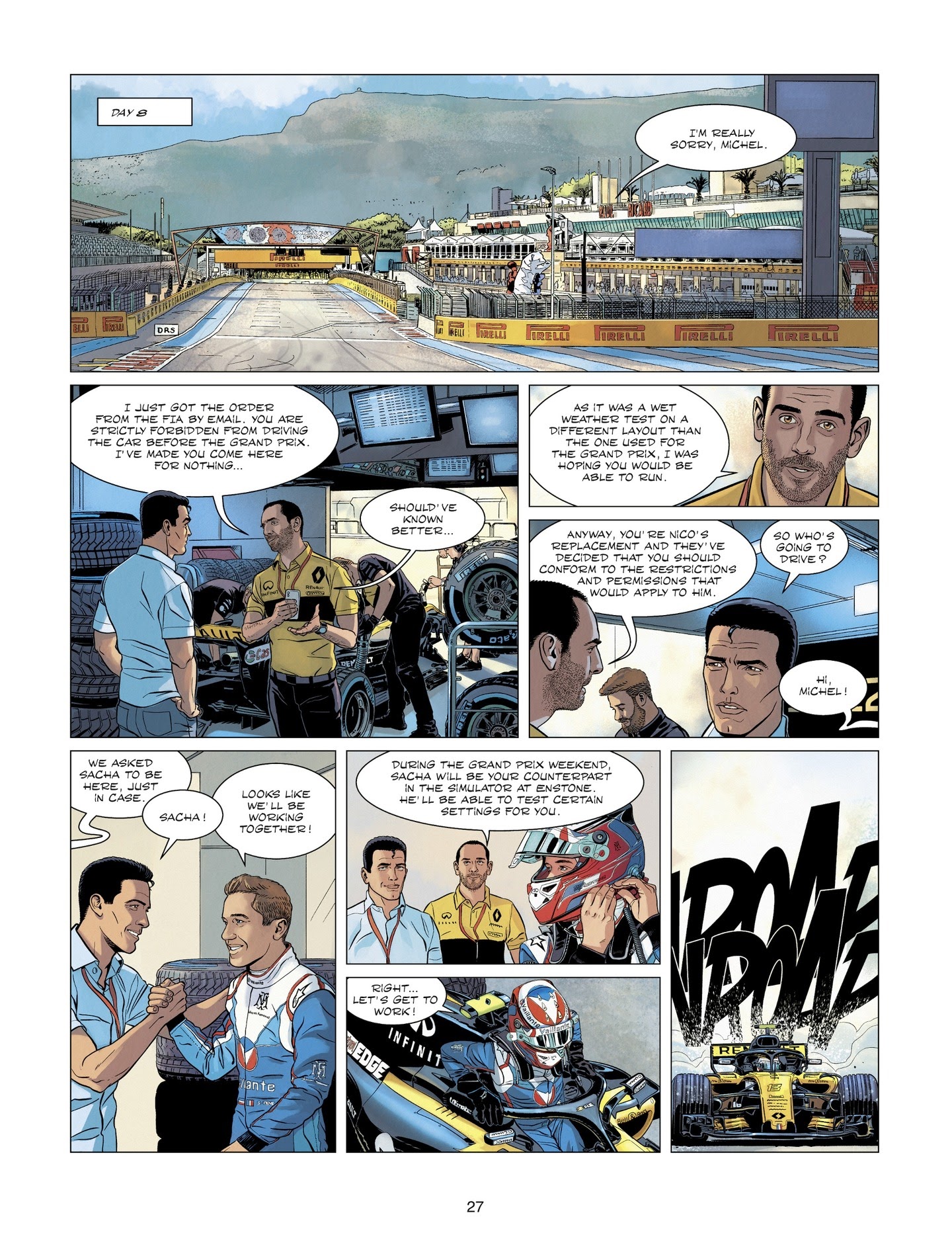 Read online Michel Vaillant comic -  Issue #8 - 27