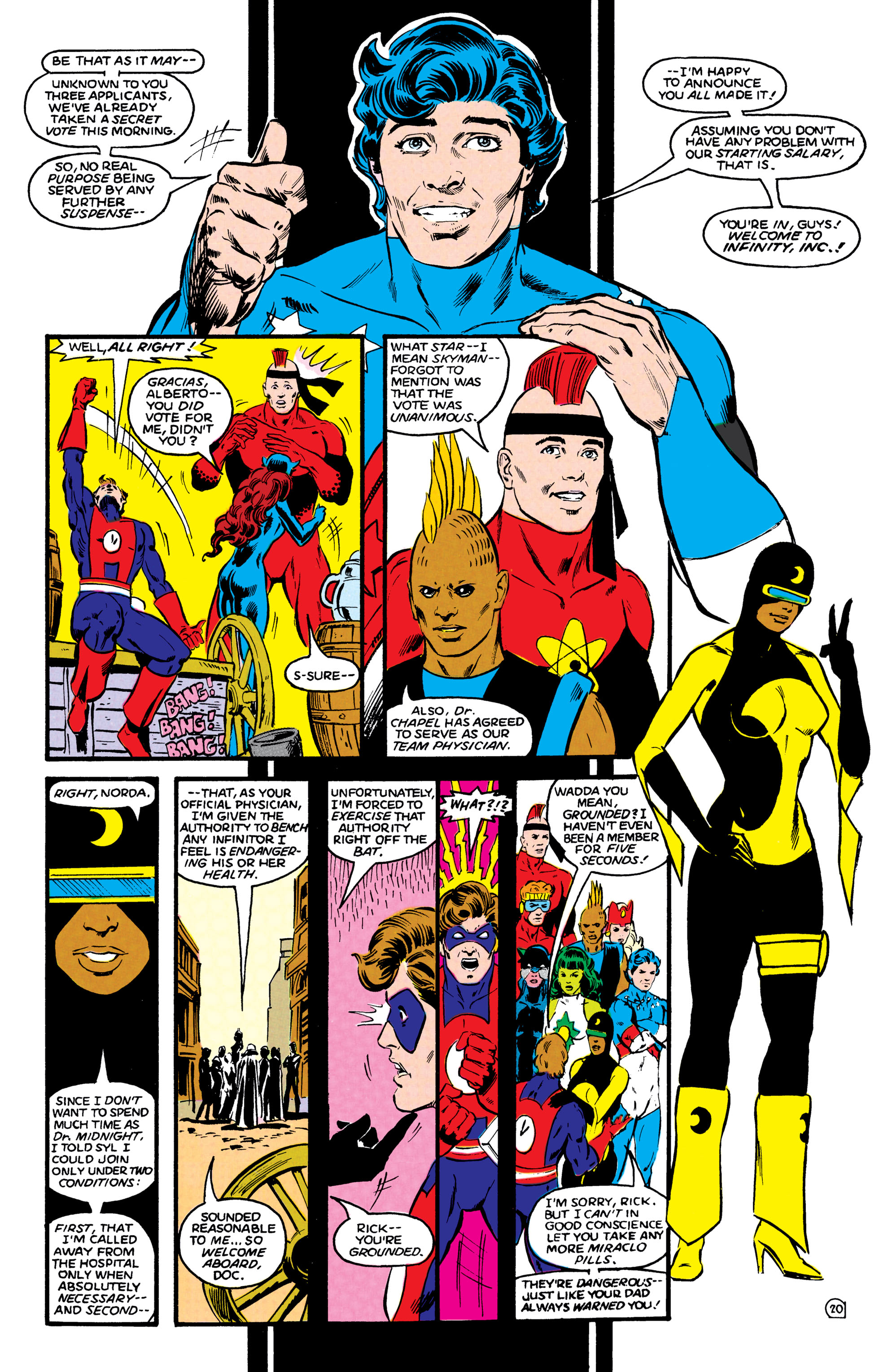 Read online Infinity Inc. (1984) comic -  Issue #31 - 20