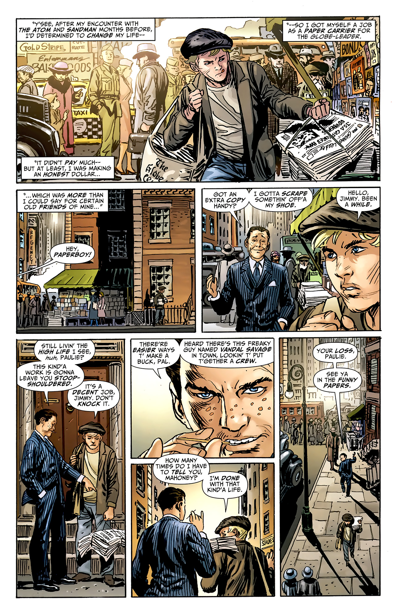 Read online DC Universe: Legacies comic -  Issue #2 - 7