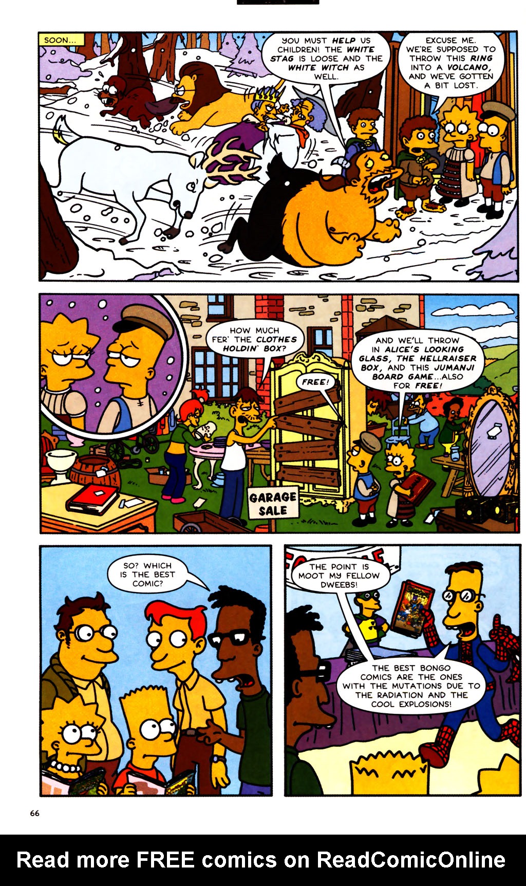 Read online Simpsons Comics comic -  Issue #100 - 68