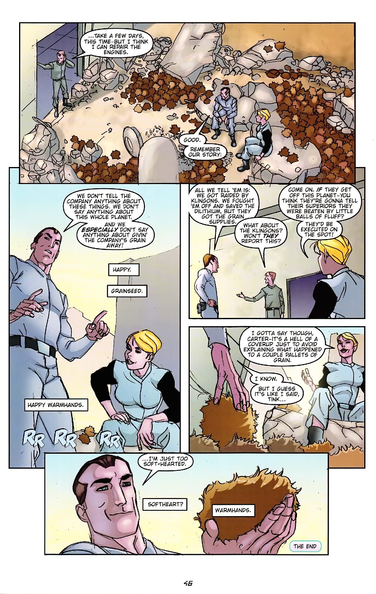 Read online Star Trek: 100 Page Spectacular comic -  Issue # Full - 46
