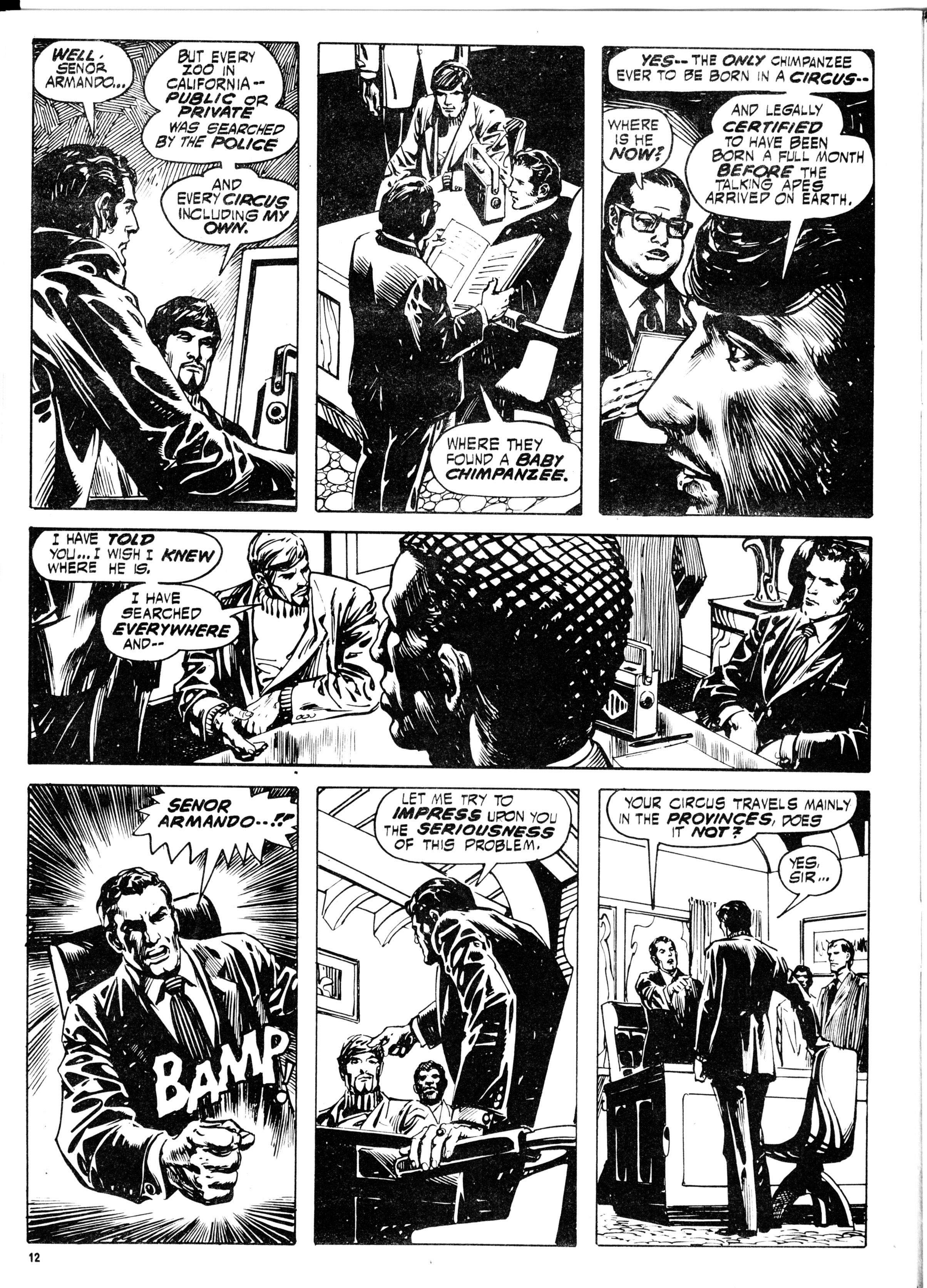 Read online Planet of the Apes (1974) comic -  Issue #65 - 12