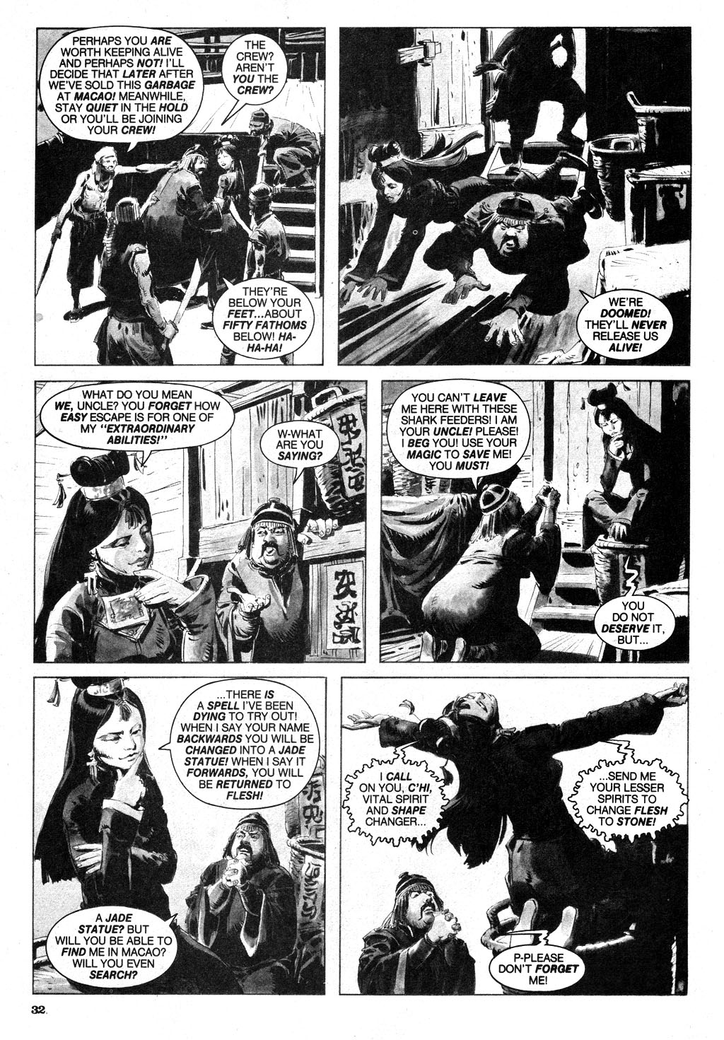 Read online Vampirella (1969) comic -  Issue #104 - 32