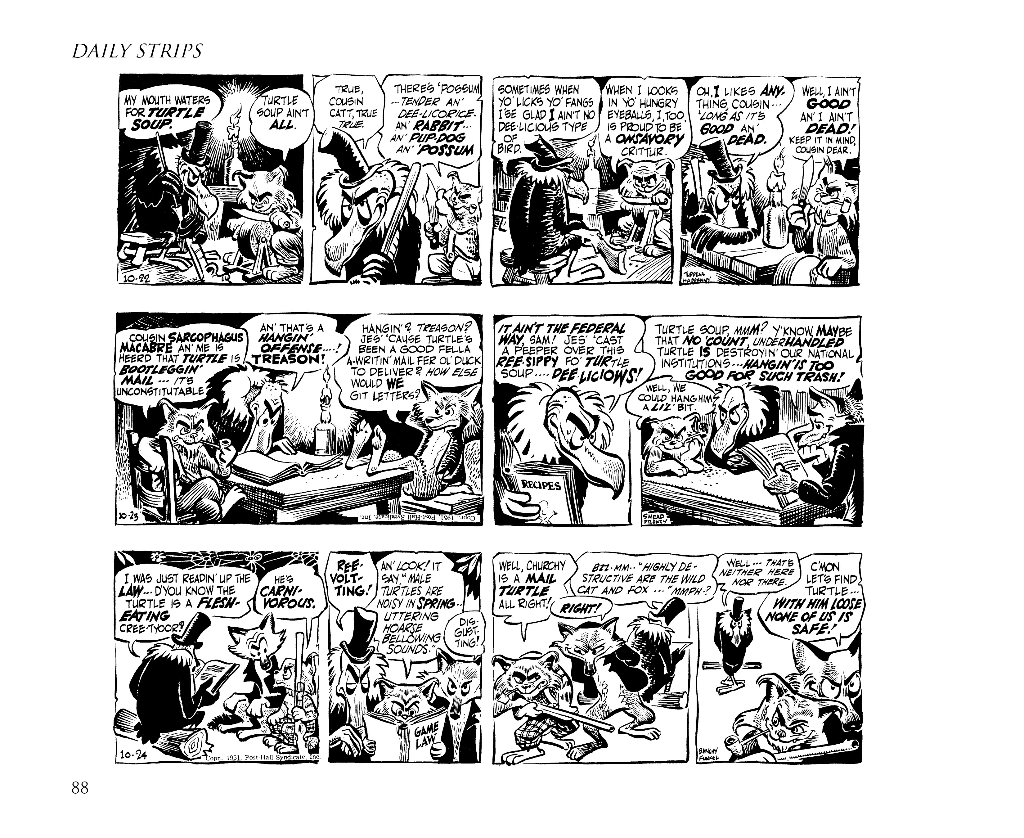 Read online Pogo by Walt Kelly: The Complete Syndicated Comic Strips comic -  Issue # TPB 2 (Part 2) - 6