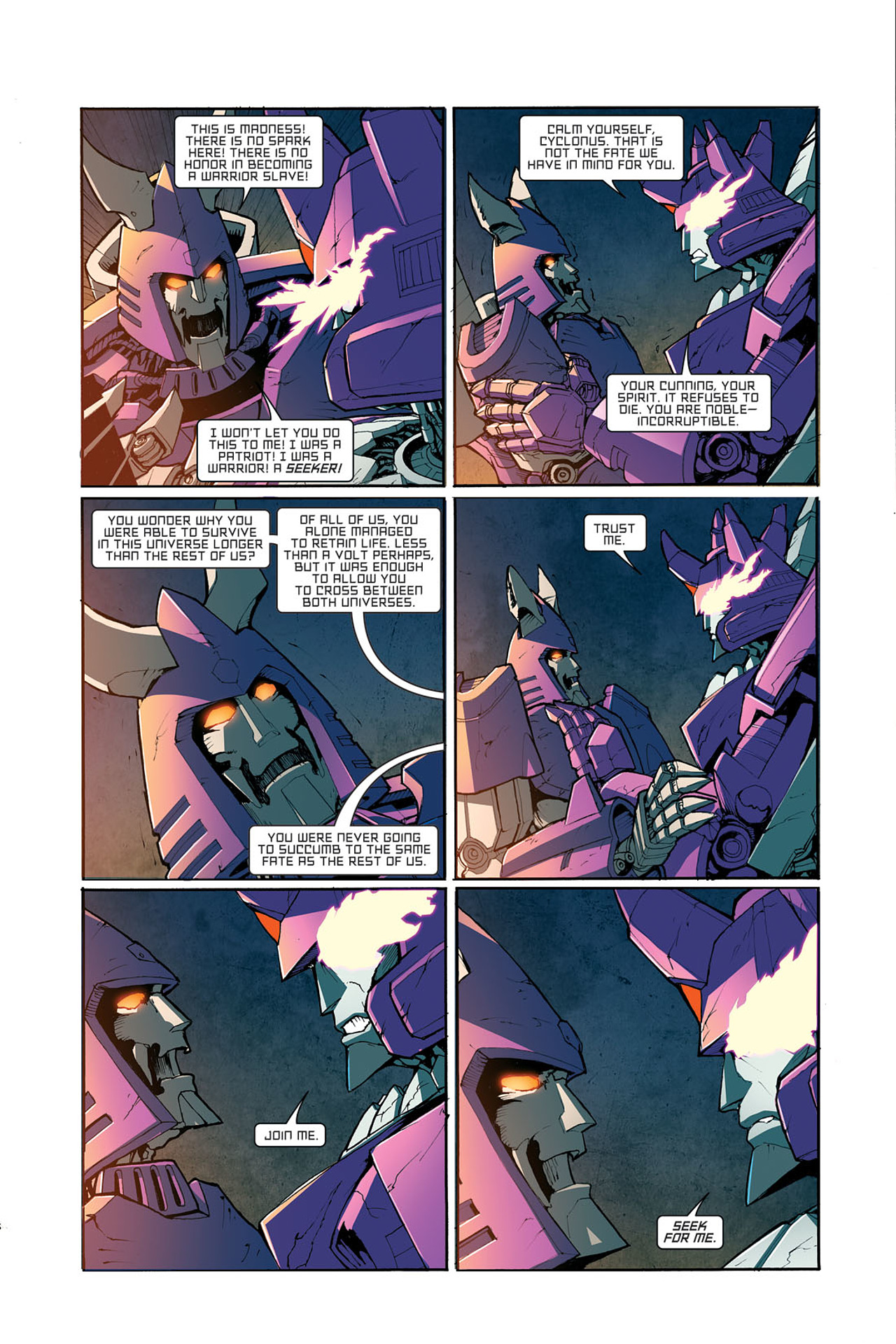 Read online The Transformers: All Hail Megatron comic -  Issue #14 - 22