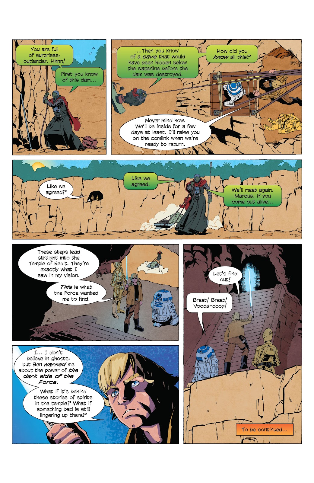 Star Wars Adventures: The Weapon of A Jedi issue 1 - Page 38