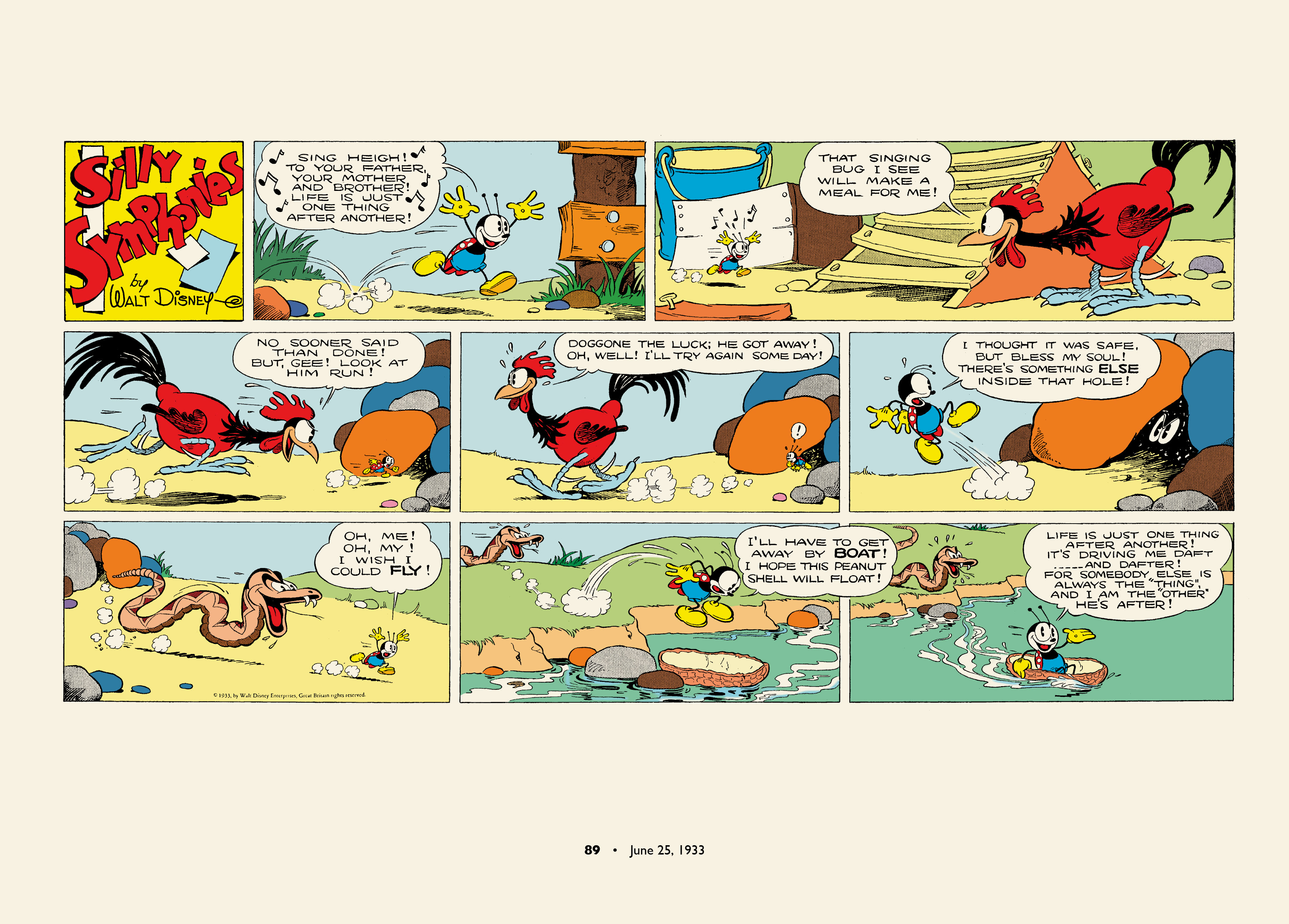 Read online Walt Disney's Silly Symphonies 1932-1935: Starring Bucky Bug and Donald Duck comic -  Issue # TPB (Part 1) - 89
