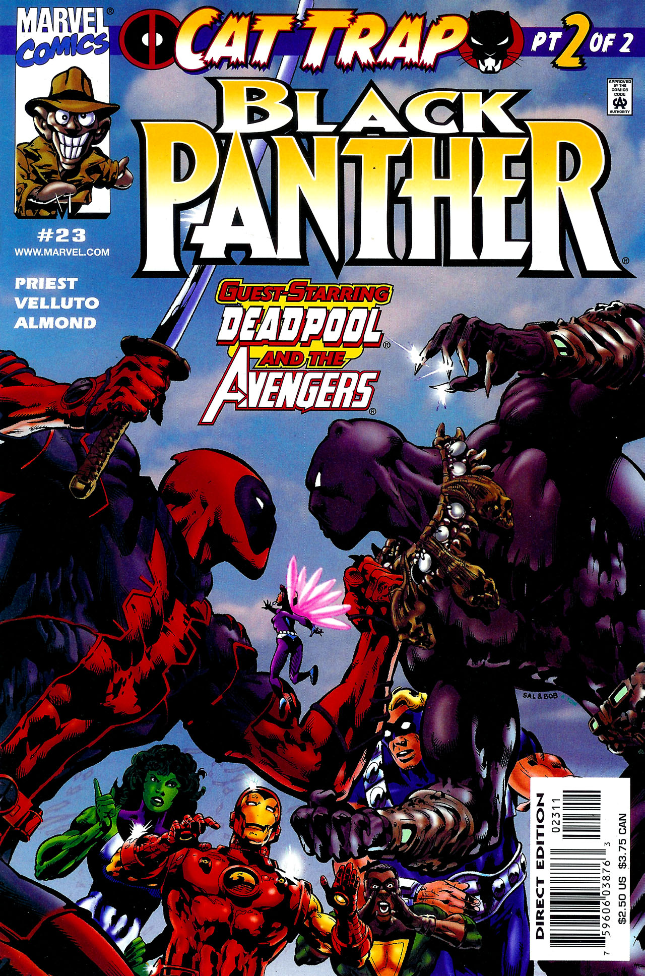 Read online Black Panther (1998) comic -  Issue #23 - 1