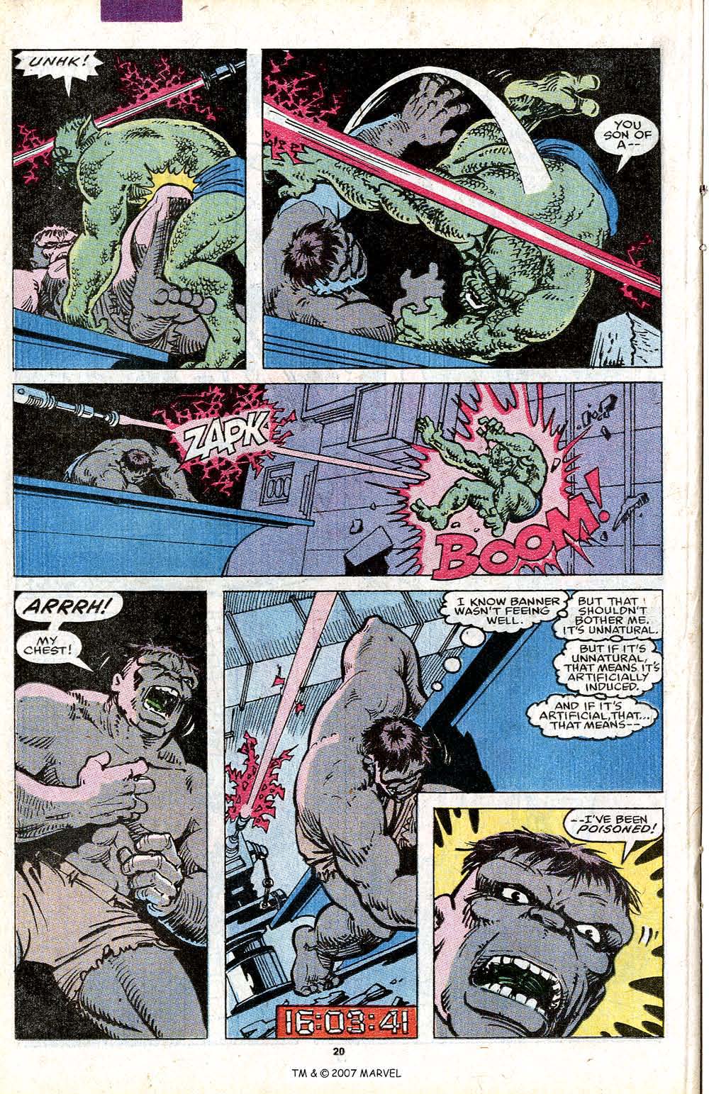 Read online The Incredible Hulk (1968) comic -  Issue #364 - 22
