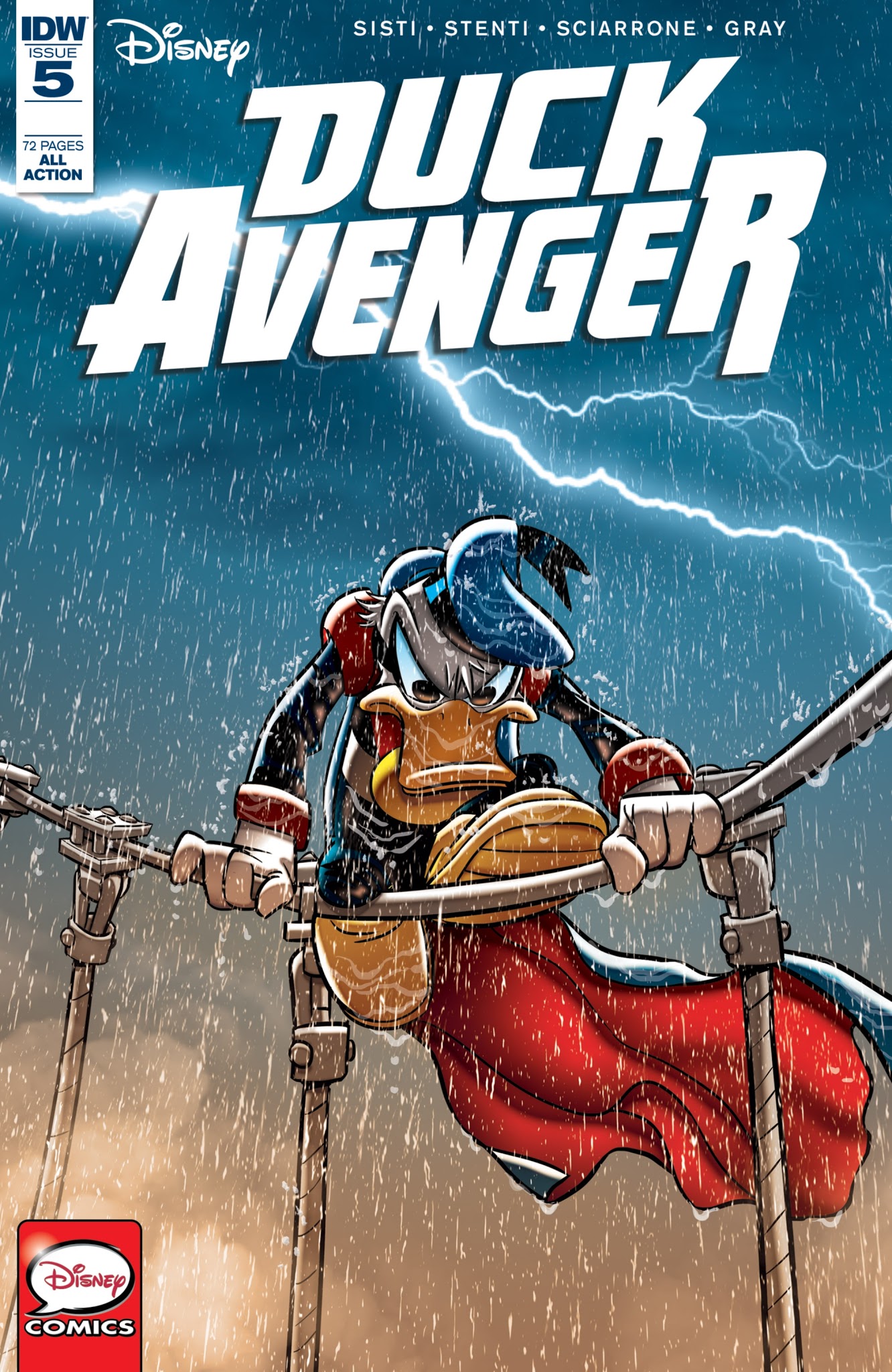 Read online Duck Avenger comic -  Issue #5 - 1