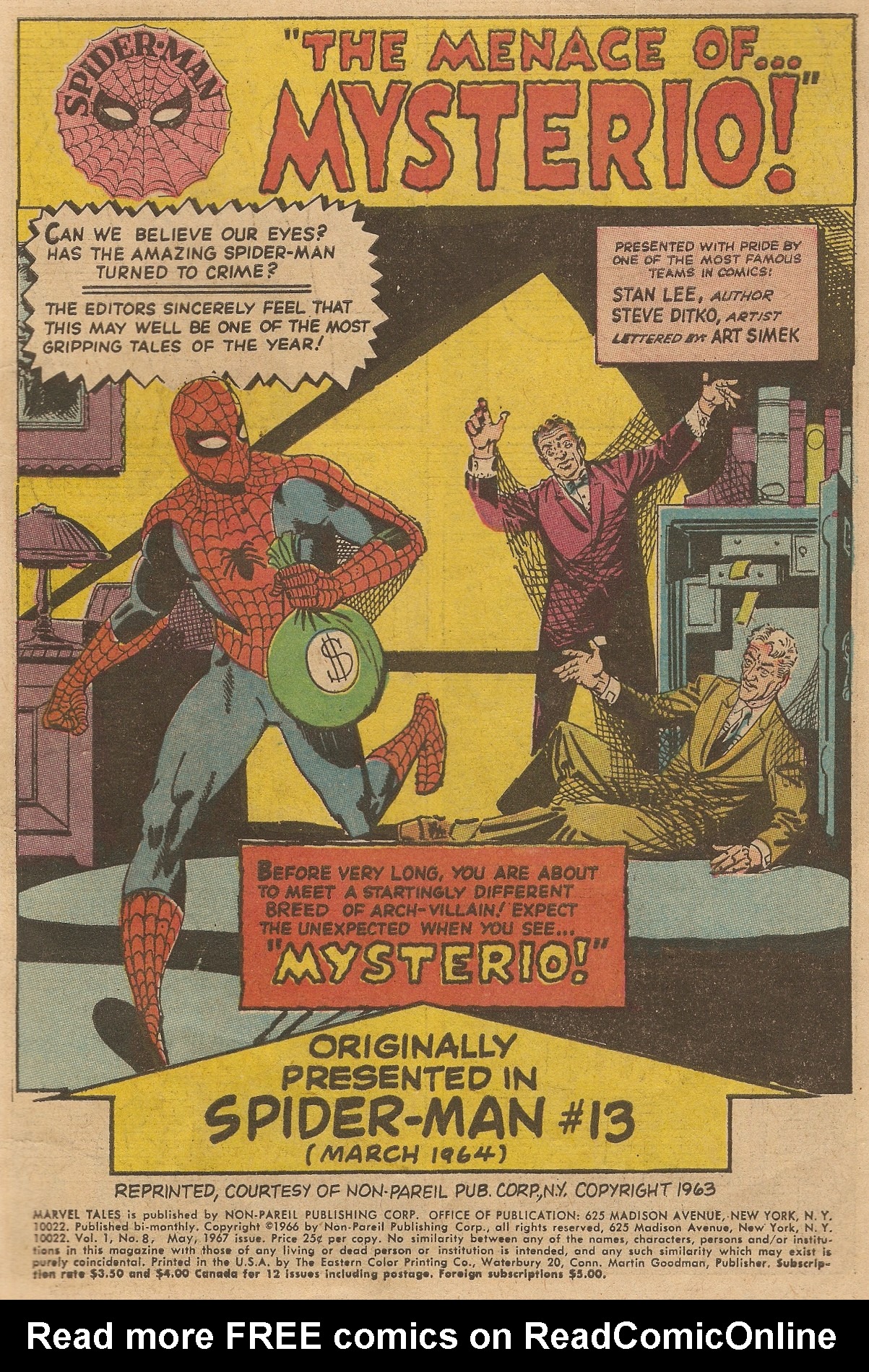 Read online Marvel Tales (1964) comic -  Issue #8 - 3