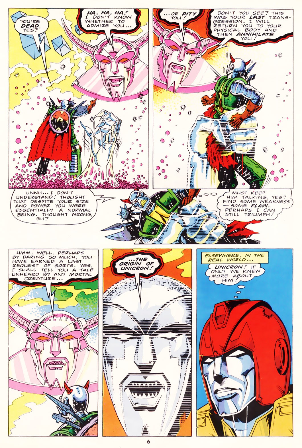 Read online The Transformers (UK) comic -  Issue #150 - 6