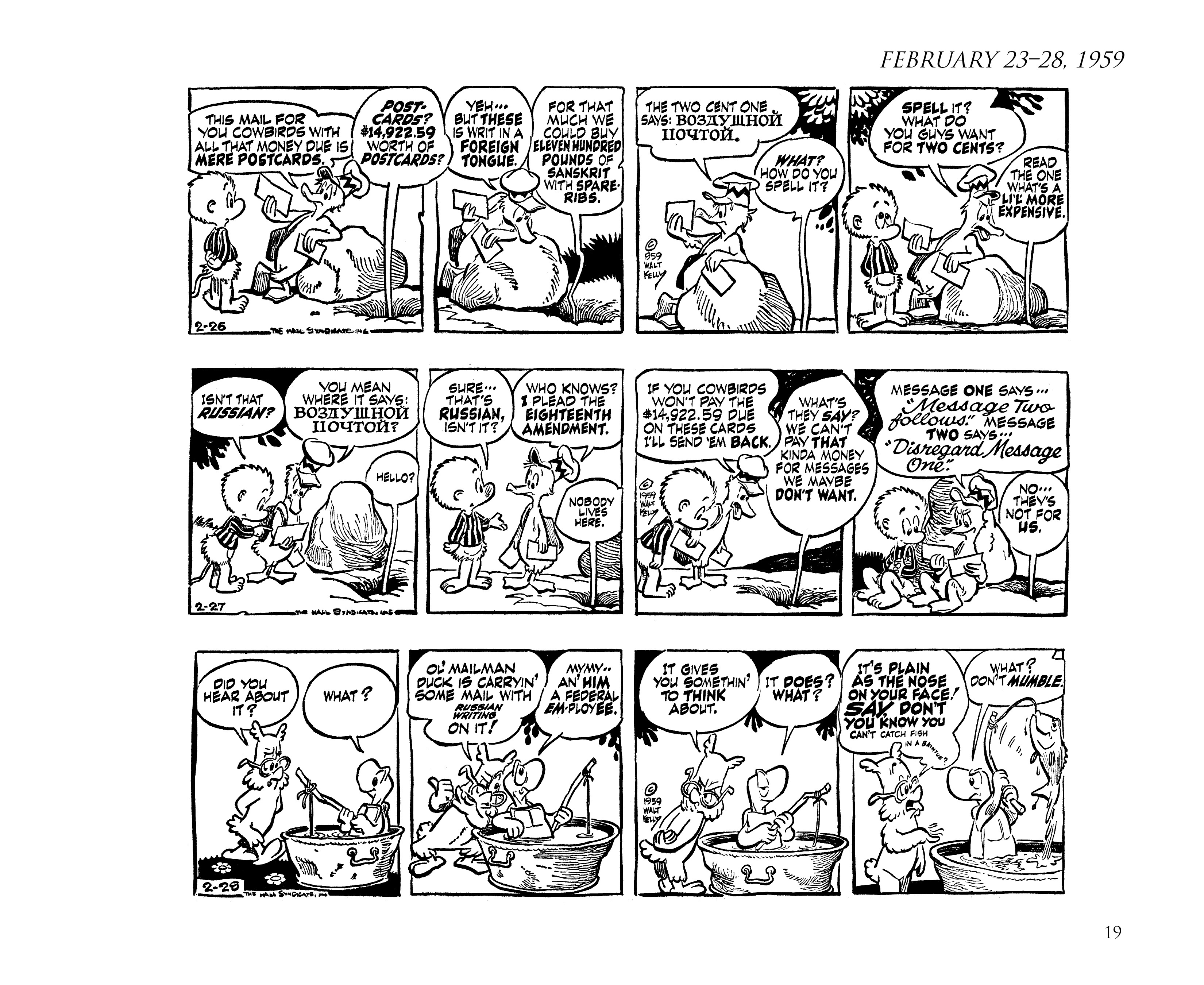 Read online Pogo by Walt Kelly: The Complete Syndicated Comic Strips comic -  Issue # TPB 6 (Part 1) - 29
