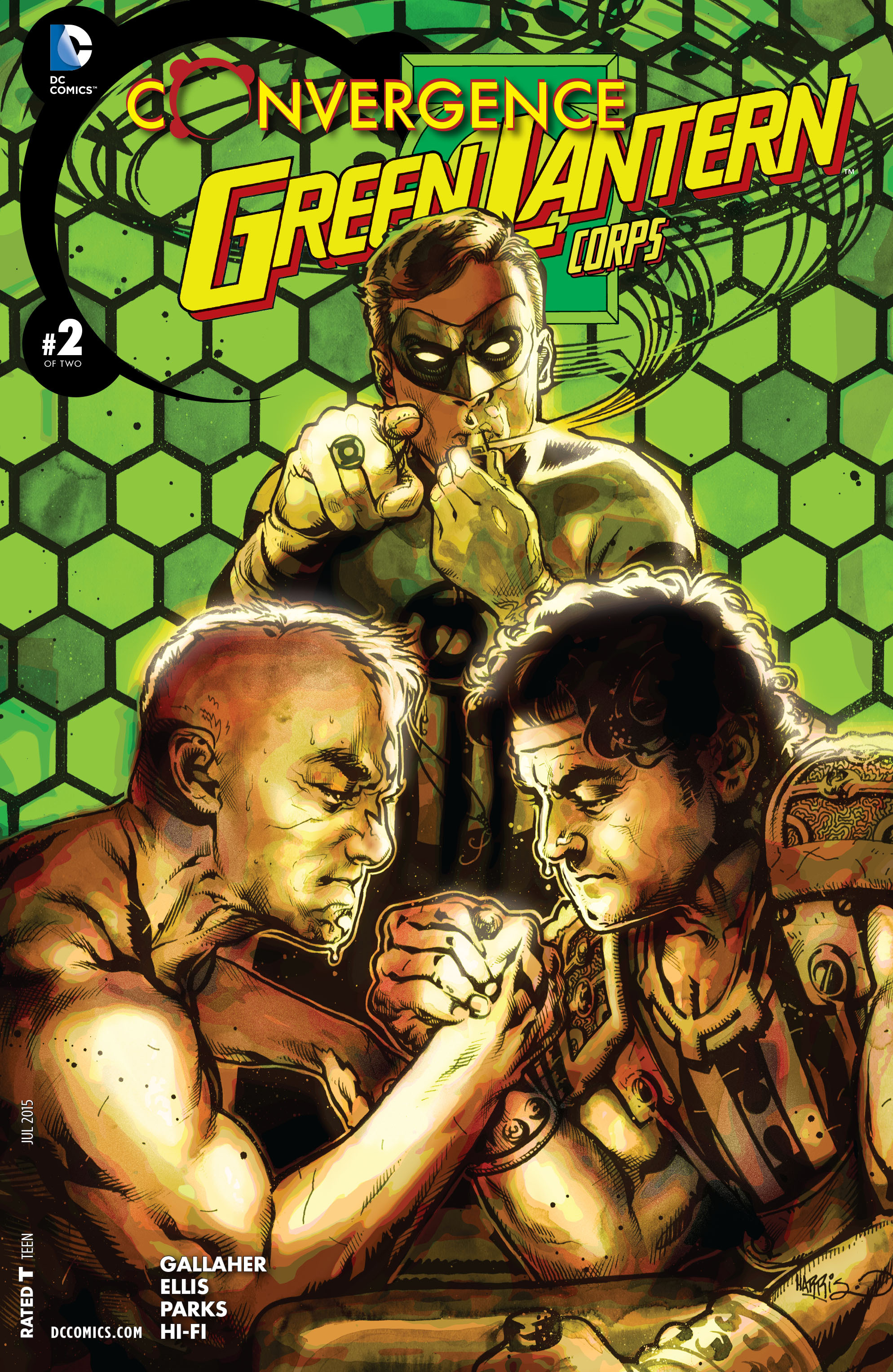 Read online Convergence Green Lantern Corps comic -  Issue #2 - 1