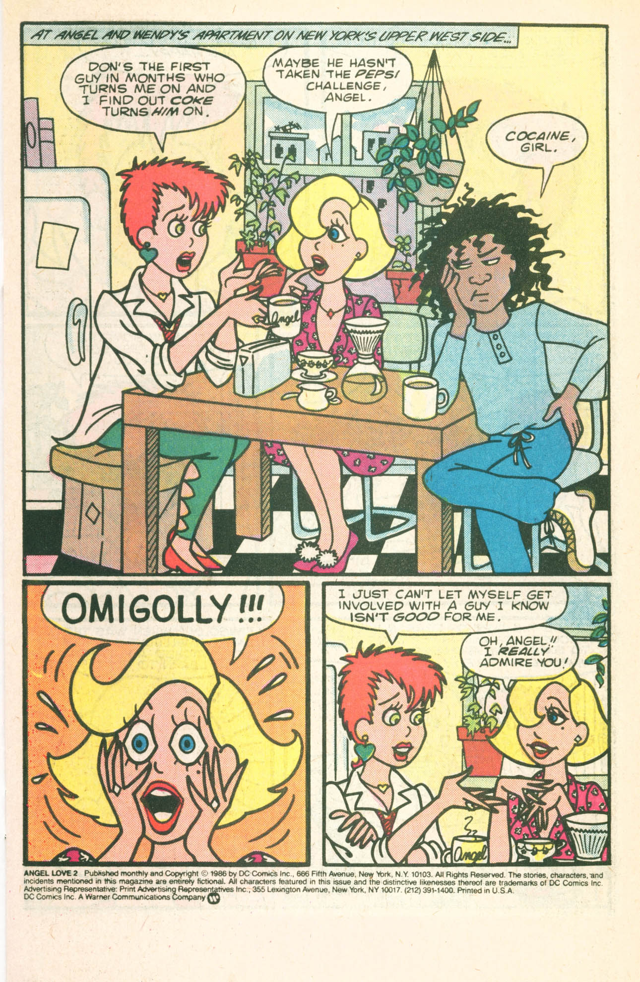 Read online Angel Love comic -  Issue #2 - 2
