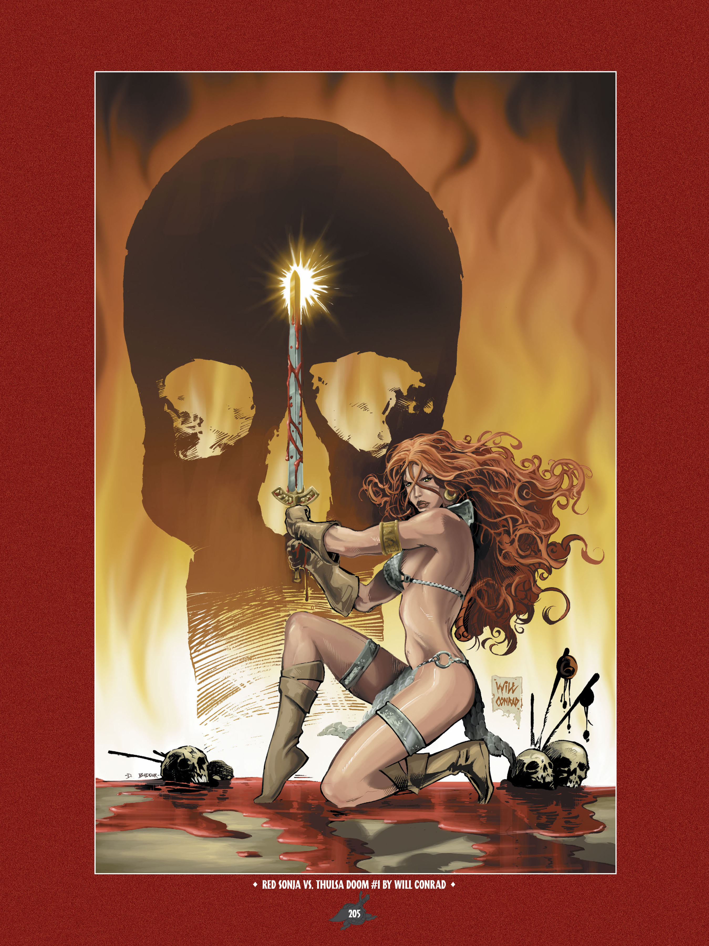 Read online The Art of Red Sonja comic -  Issue # TPB 1 (Part 2) - 97